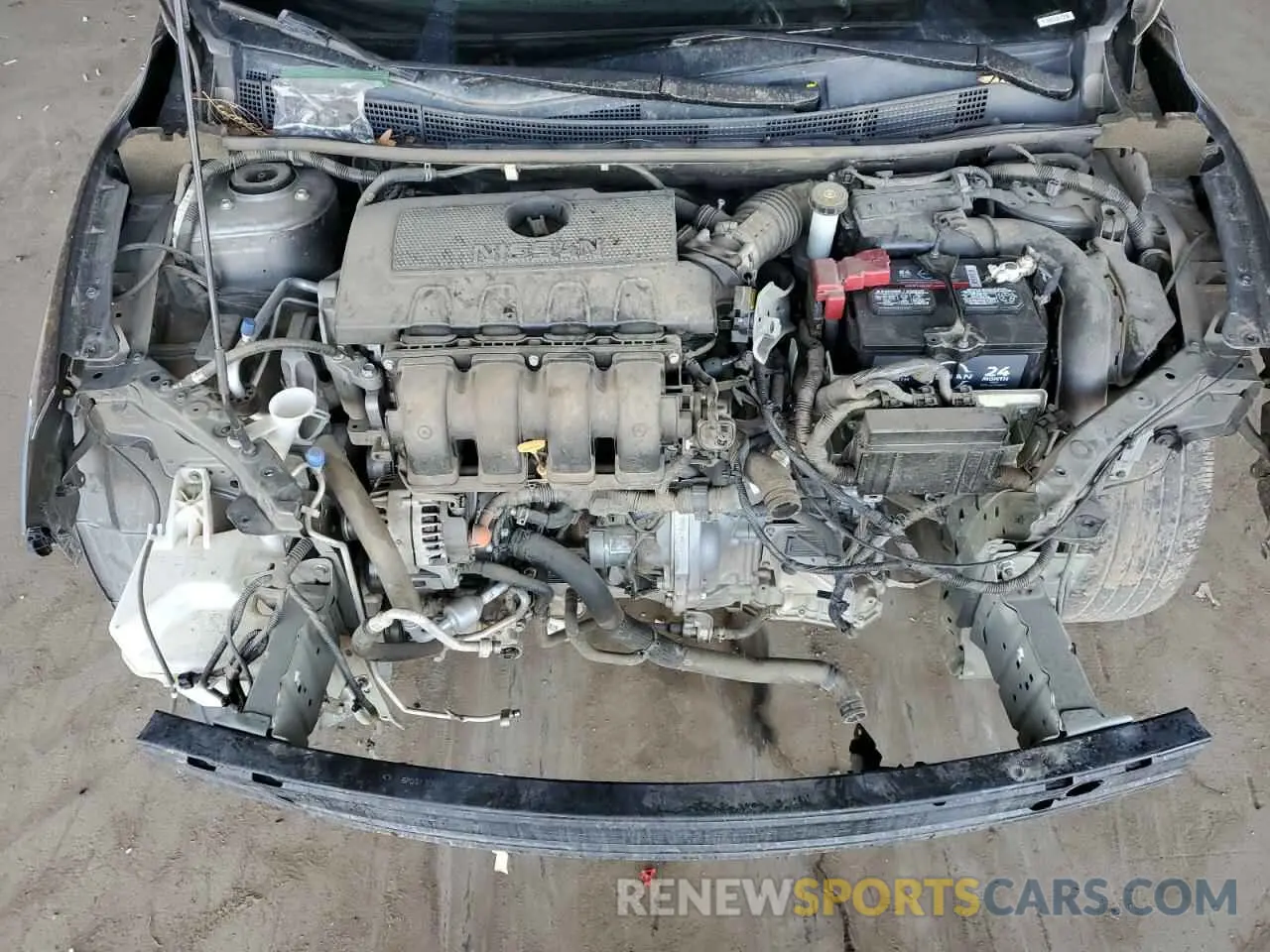 11 fotografías del automóvil dañado 3N1AB7AP4KY416597 NISSAN SENTRA 2019