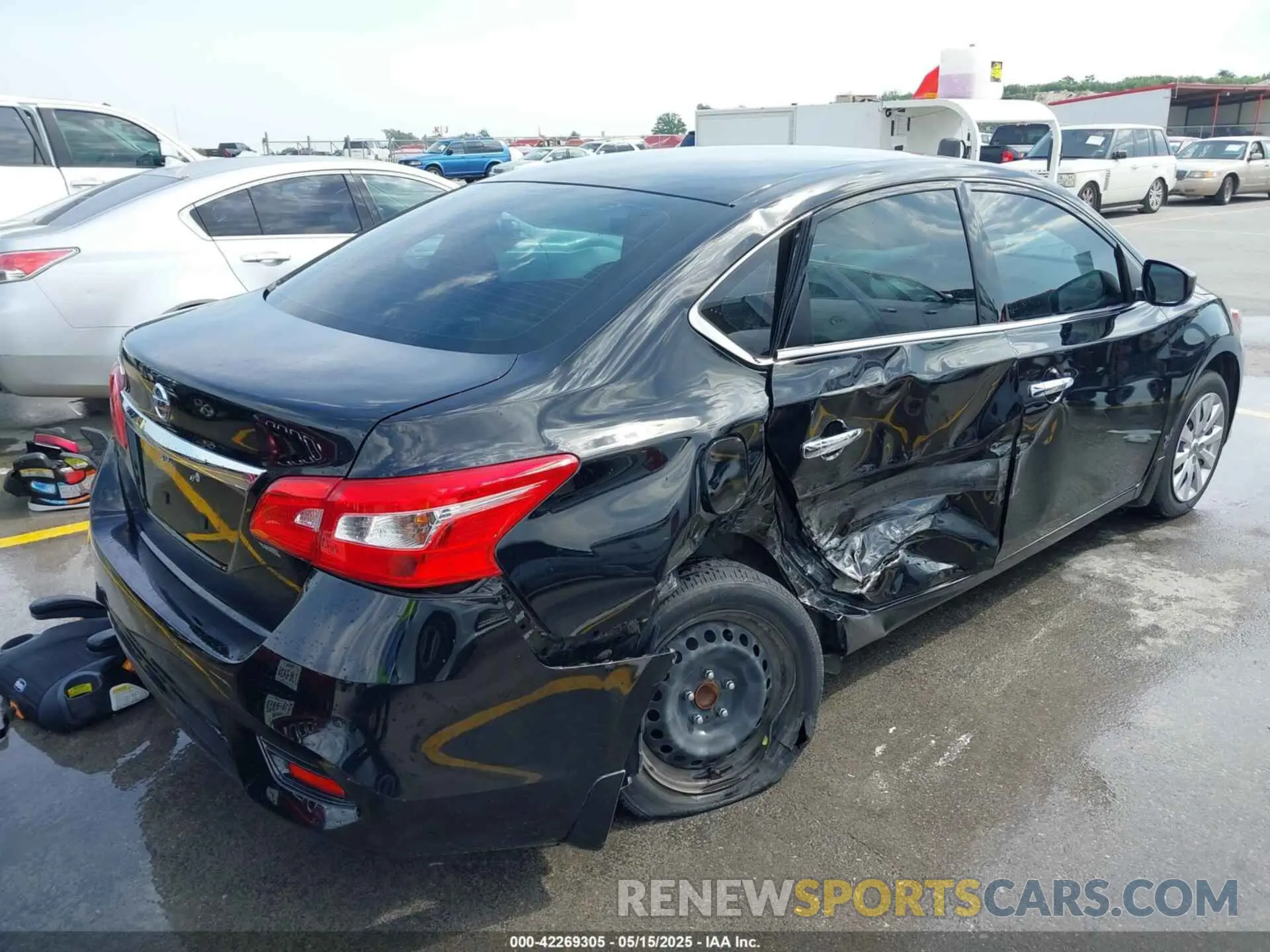 4 fotografías del automóvil dañado 3N1AB7AP4KY425705 NISSAN SENTRA 2019