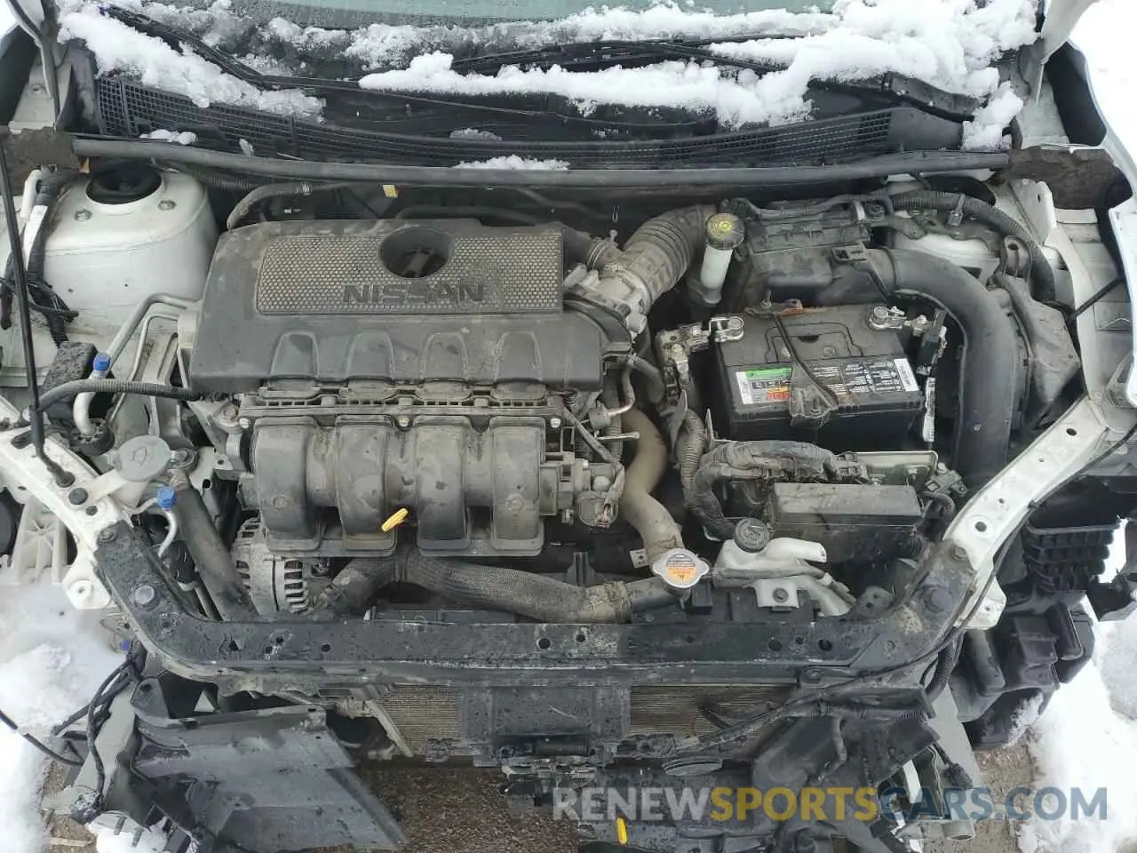 11 fotografías del automóvil dañado 3N1AB7AP4KY433836 NISSAN SENTRA 2019