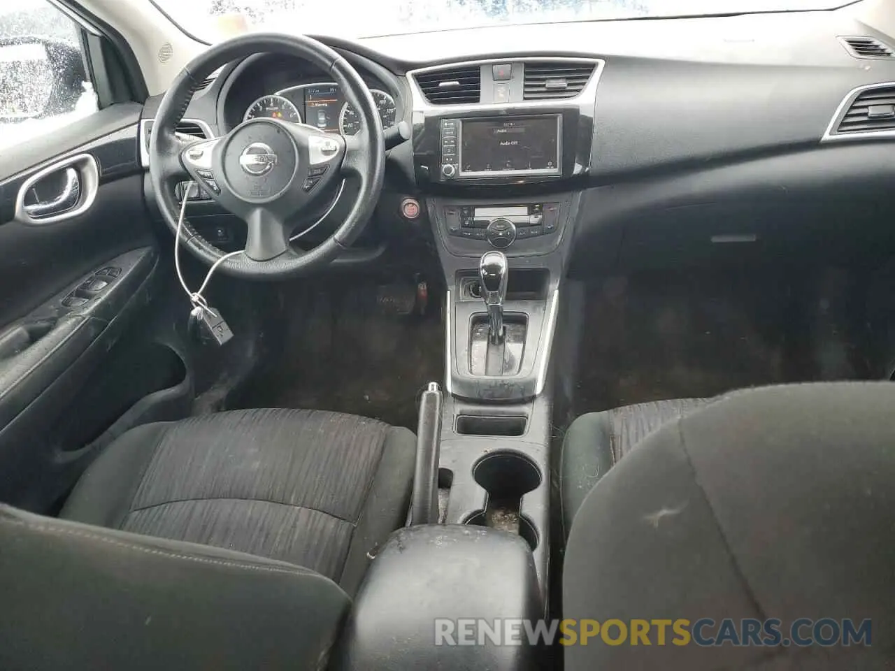 8 fotografías del automóvil dañado 3N1AB7AP4KY433836 NISSAN SENTRA 2019