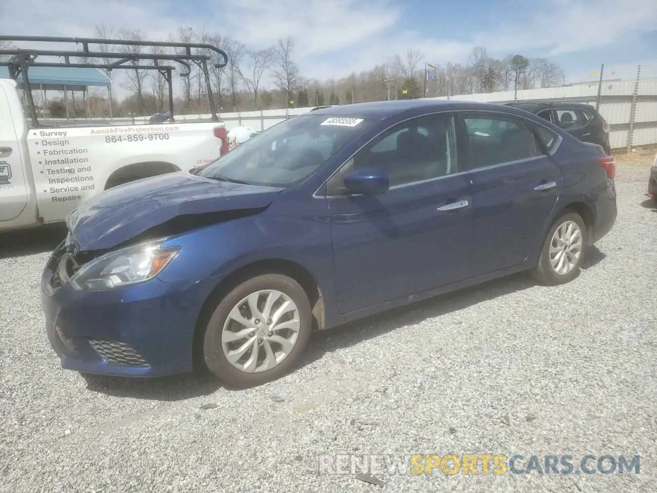 1 fotografías del automóvil dañado 3N1AB7AP4KY434825 NISSAN SENTRA 2019
