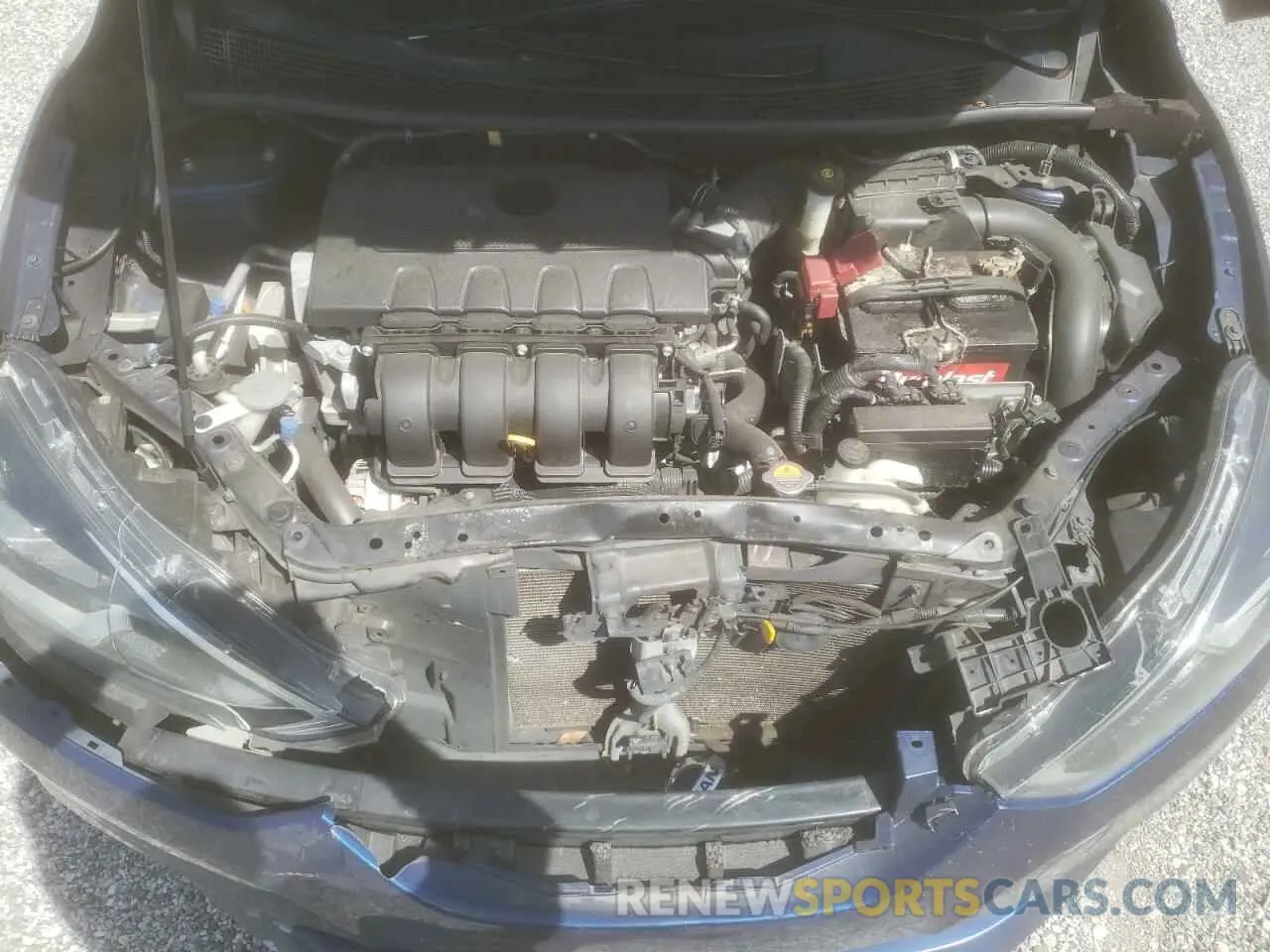 12 fotografías del automóvil dañado 3N1AB7AP4KY434825 NISSAN SENTRA 2019
