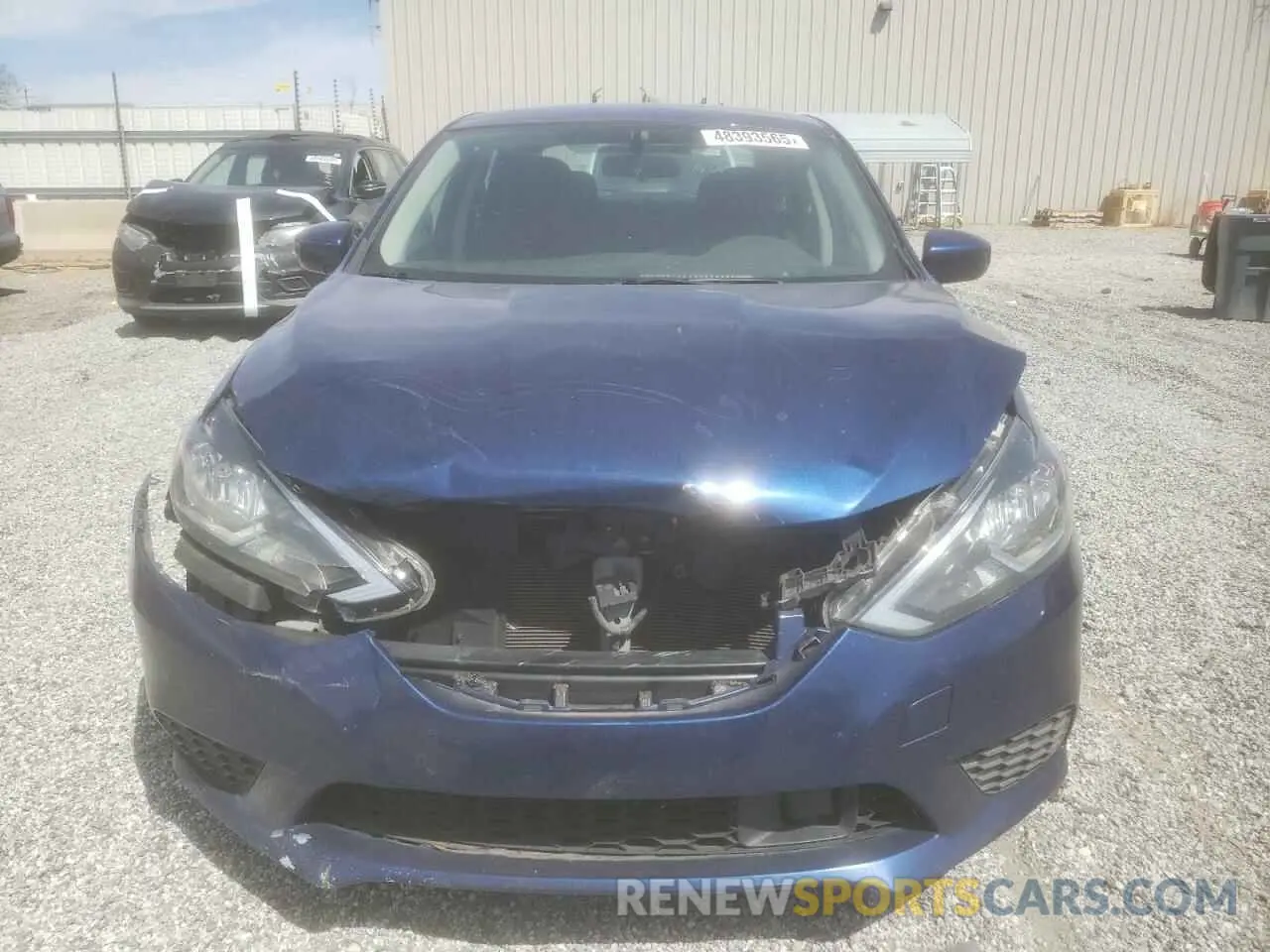 5 fotografías del automóvil dañado 3N1AB7AP4KY434825 NISSAN SENTRA 2019