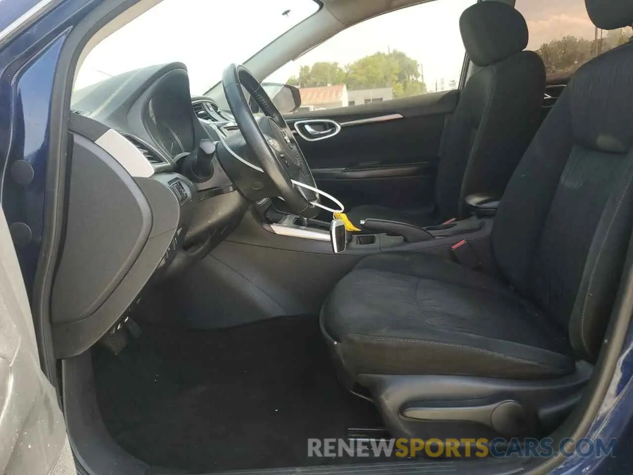 7 fotografías del automóvil dañado 3N1AB7AP4KY435750 NISSAN SENTRA 2019