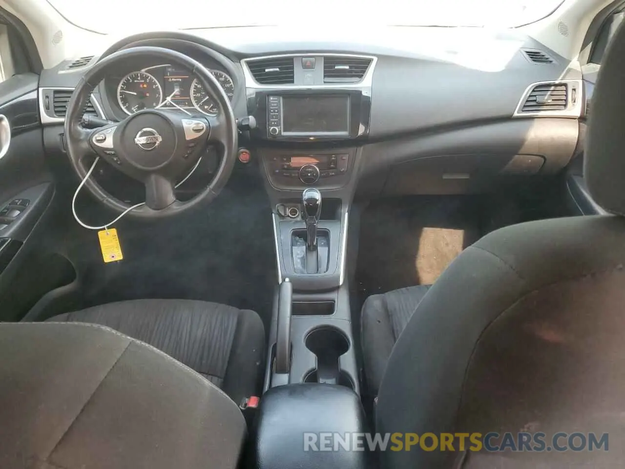 8 fotografías del automóvil dañado 3N1AB7AP4KY435750 NISSAN SENTRA 2019