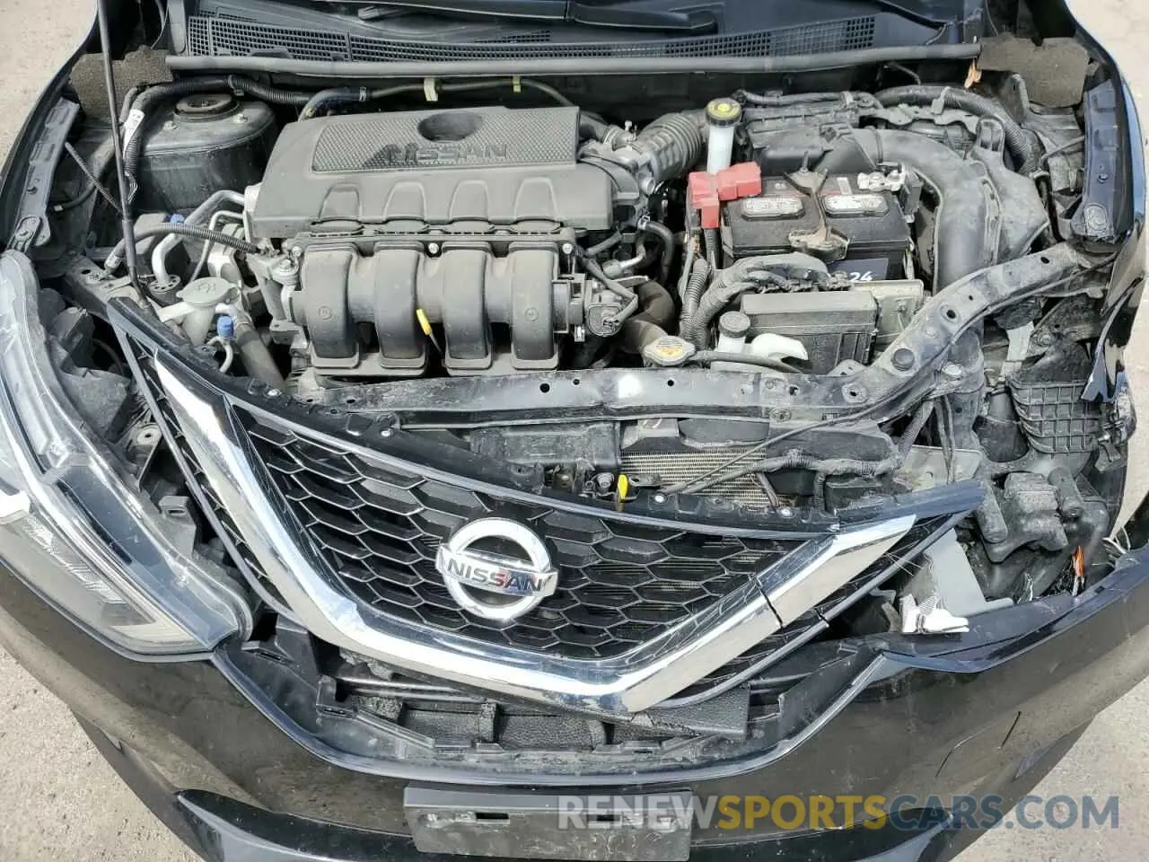 11 fotografías del automóvil dañado 3N1AB7AP4KY436879 NISSAN SENTRA 2019
