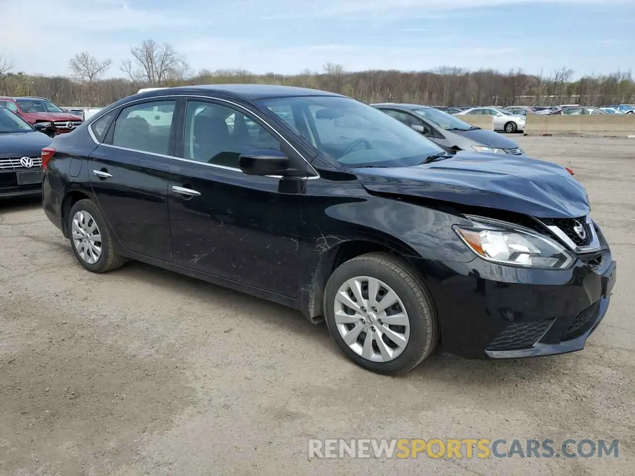 4 fotografías del automóvil dañado 3N1AB7AP4KY436879 NISSAN SENTRA 2019