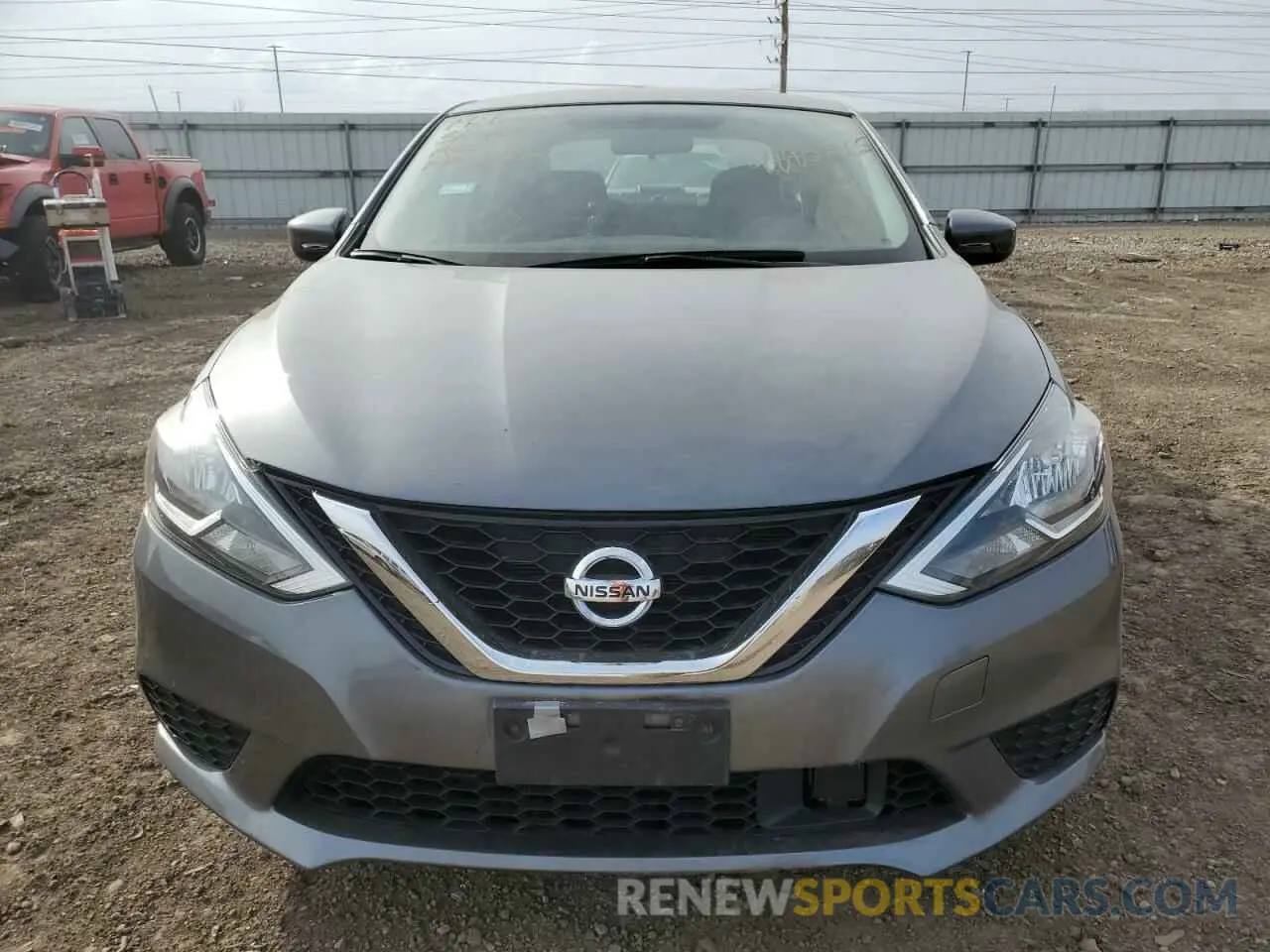 5 fotografías del automóvil dañado 3N1AB7AP4KY454881 NISSAN SENTRA 2019