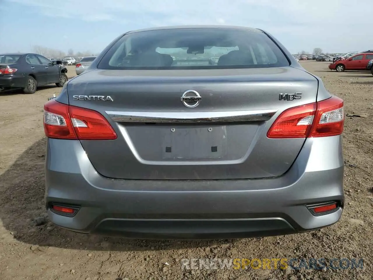 6 fotografías del automóvil dañado 3N1AB7AP4KY454881 NISSAN SENTRA 2019