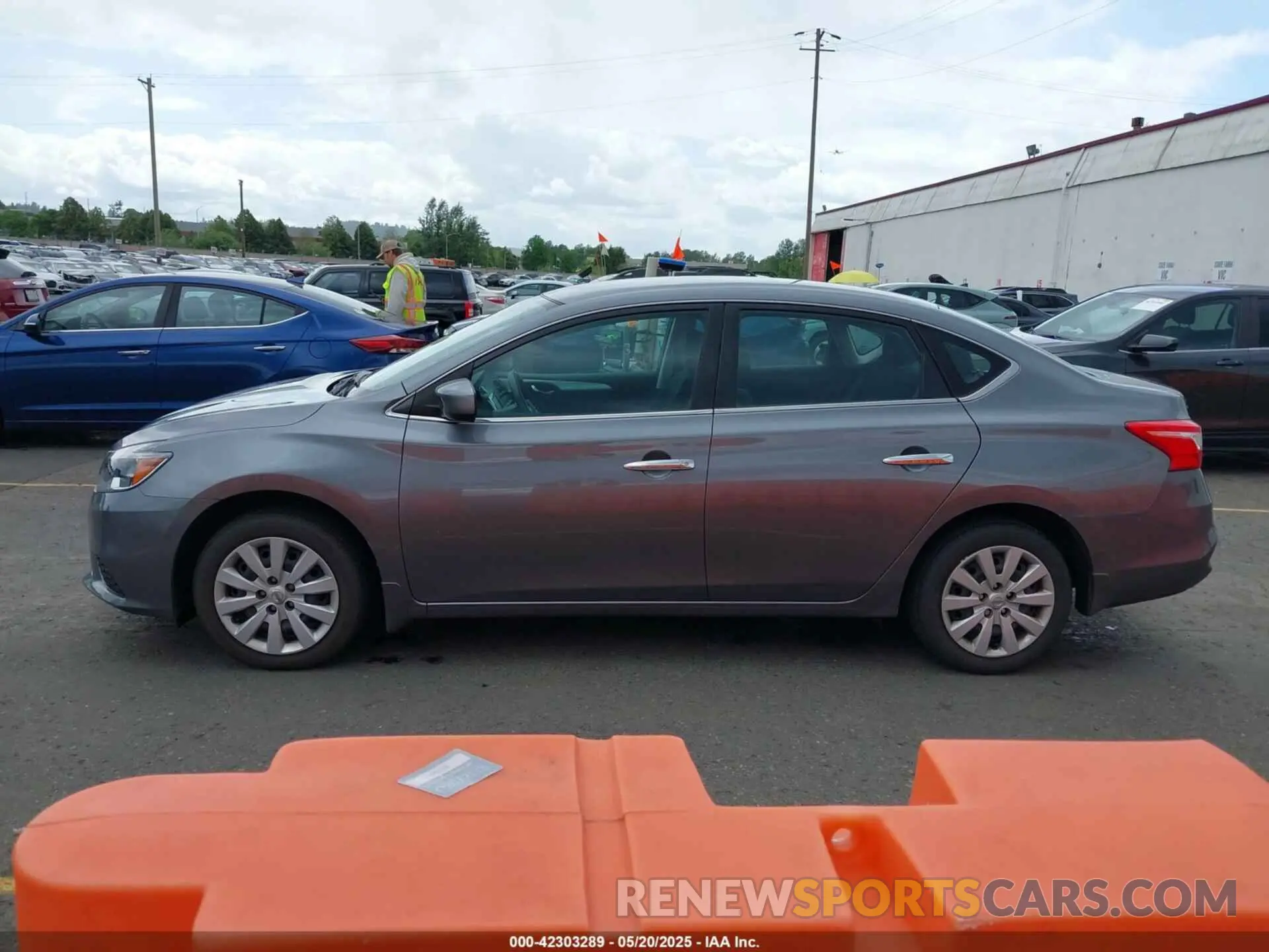 14 fotografías del automóvil dañado 3N1AB7AP4KY456873 NISSAN SENTRA 2019