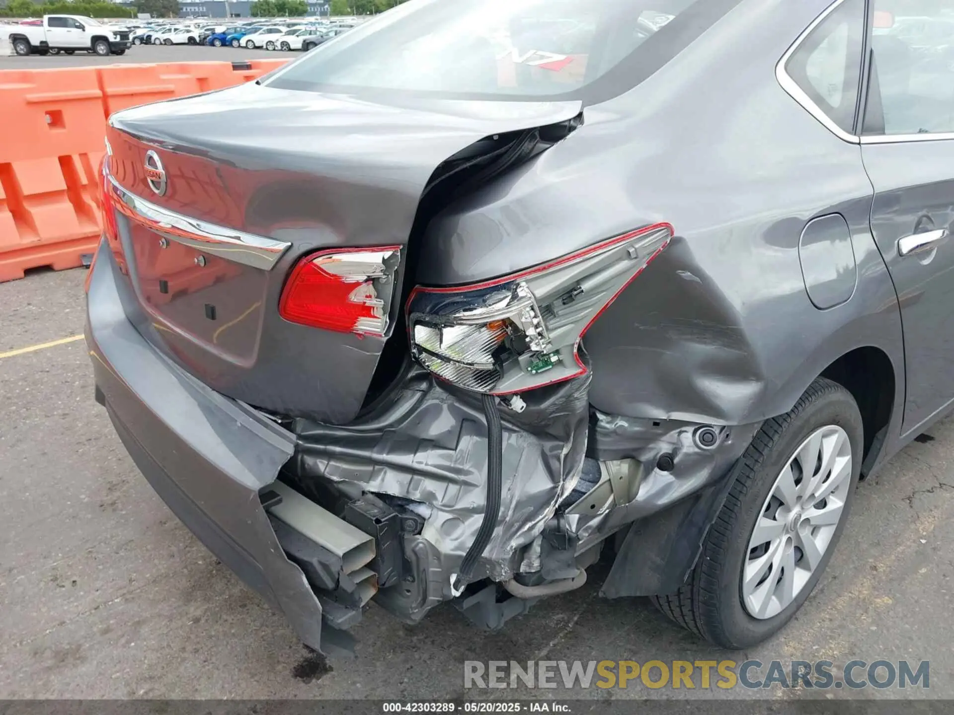 6 fotografías del automóvil dañado 3N1AB7AP4KY456873 NISSAN SENTRA 2019