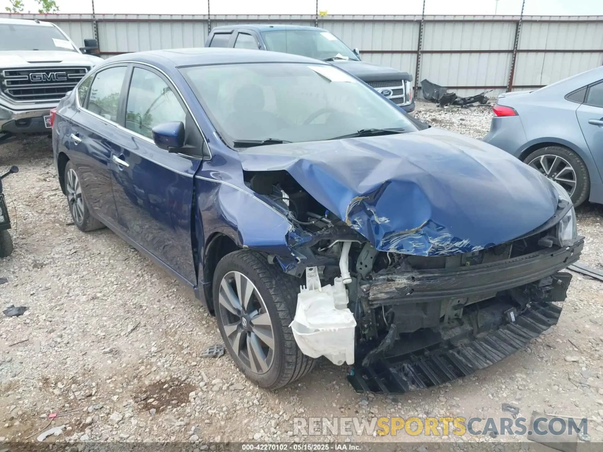 1 fotografías del automóvil dañado 3N1AB7AP4KY457456 NISSAN SENTRA 2019
