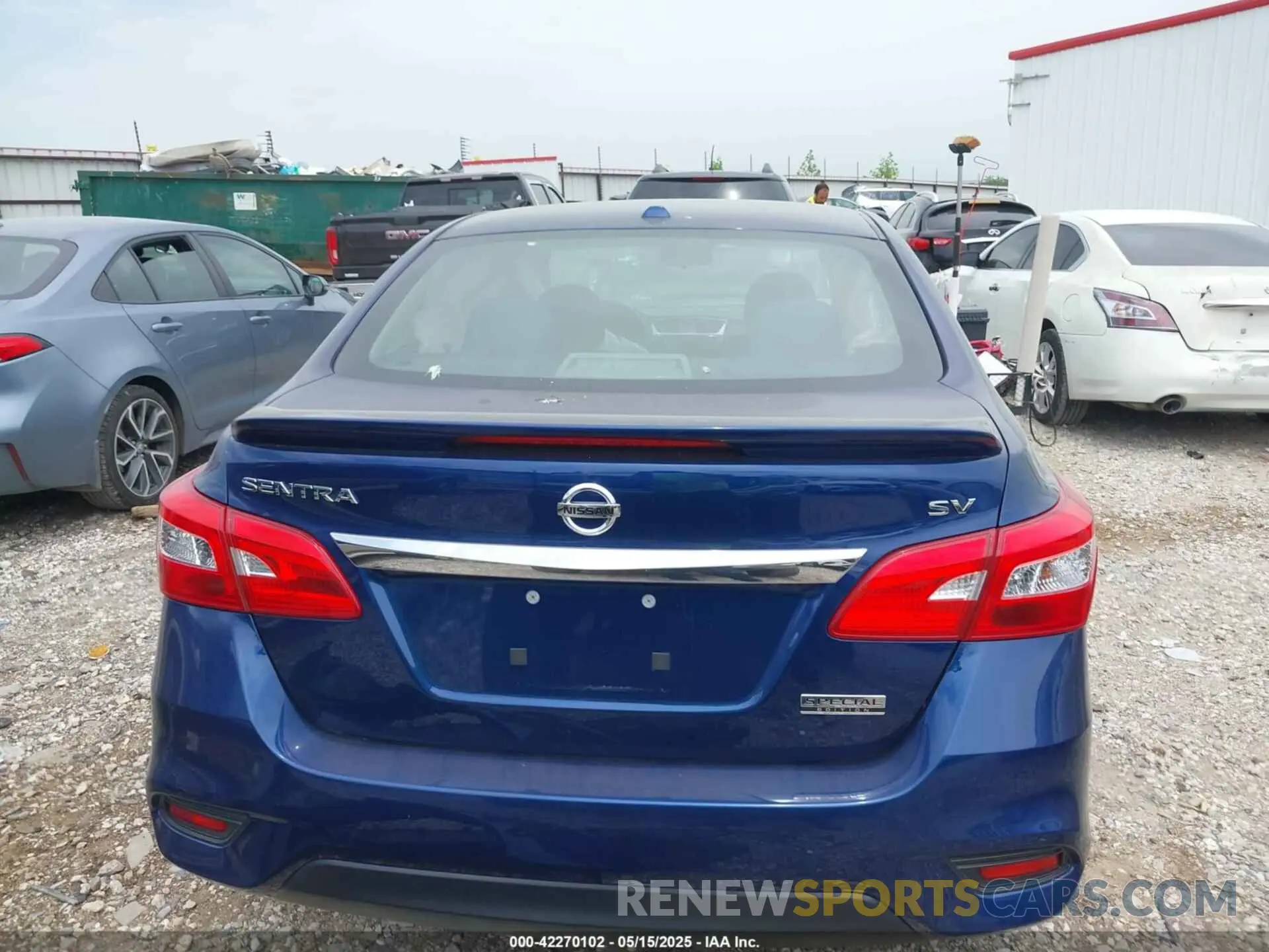 17 fotografías del automóvil dañado 3N1AB7AP4KY457456 NISSAN SENTRA 2019