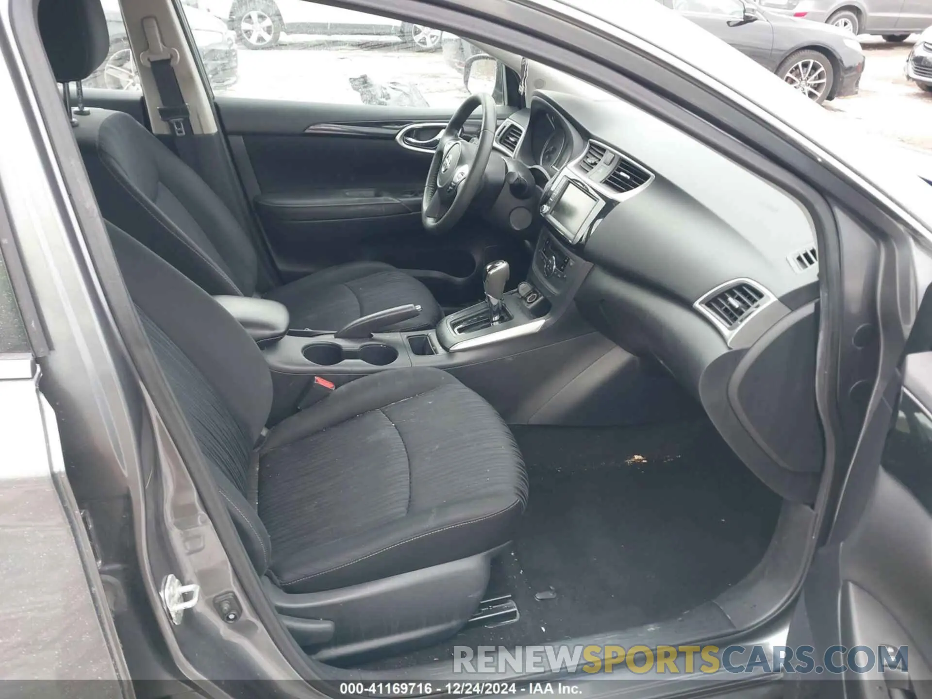 5 fotografías del automóvil dañado 3N1AB7AP5KL606132 NISSAN SENTRA 2019