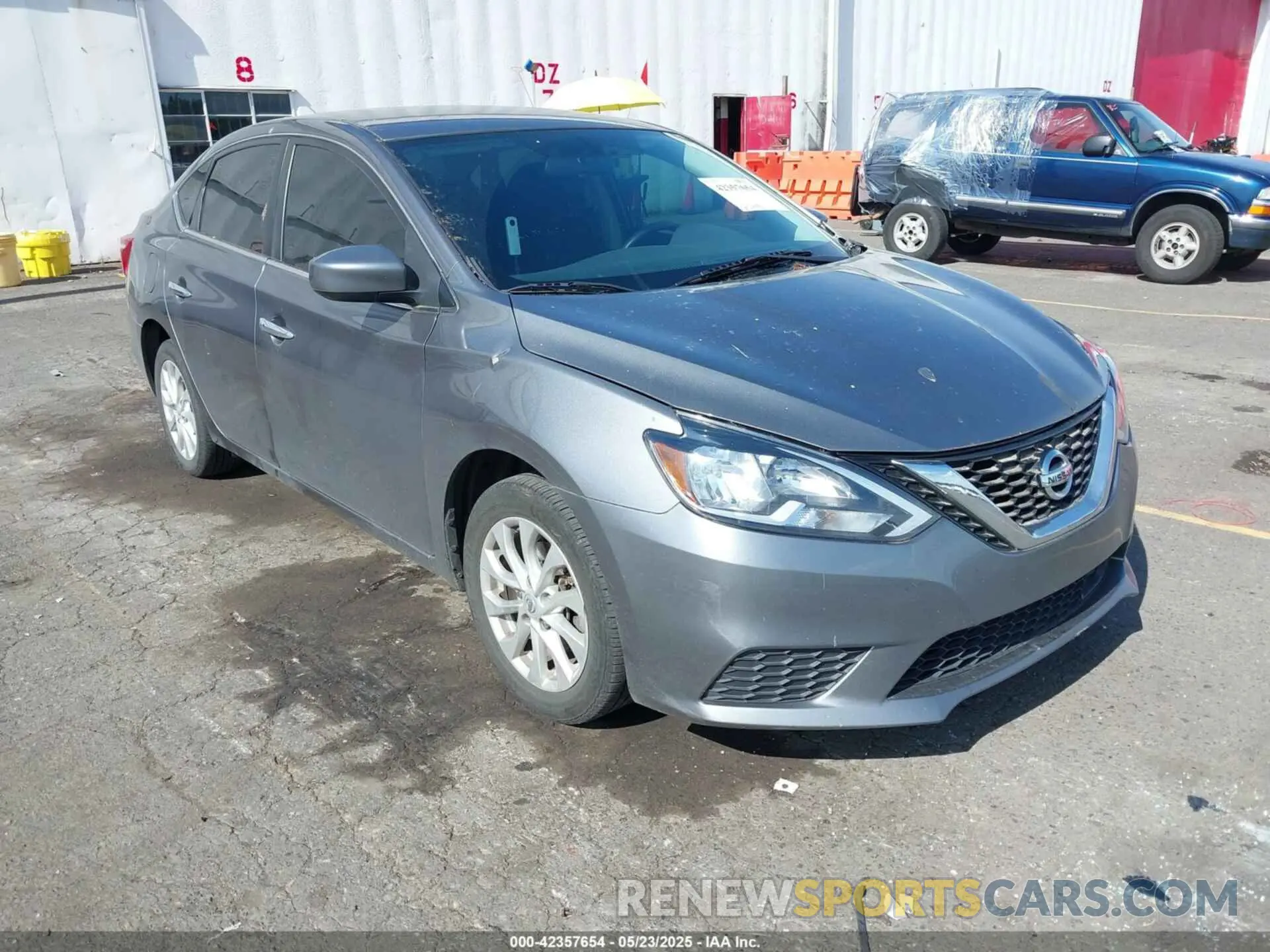 1 fotografías del automóvil dañado 3N1AB7AP5KL612335 NISSAN SENTRA 2019