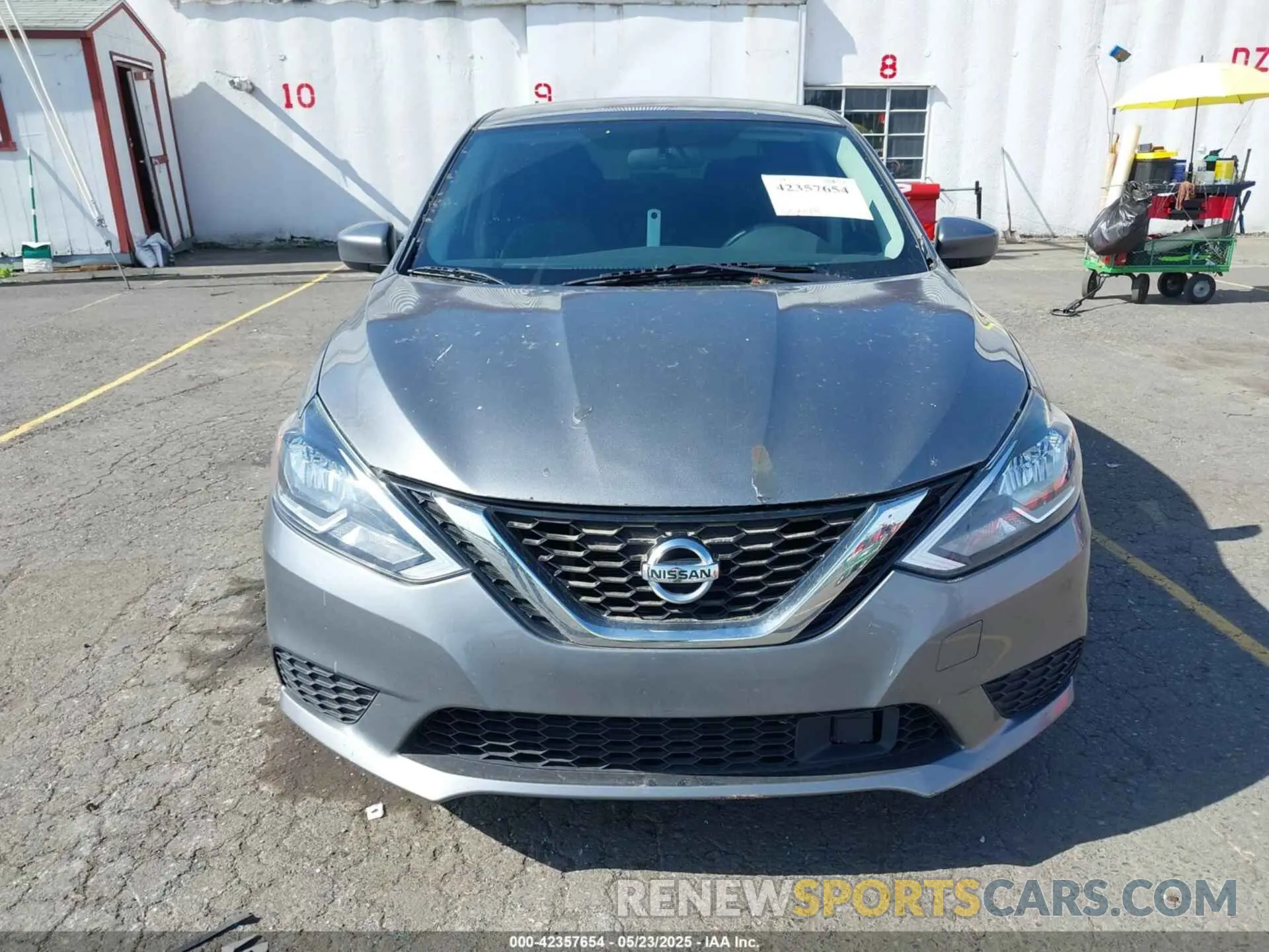 12 fotografías del automóvil dañado 3N1AB7AP5KL612335 NISSAN SENTRA 2019