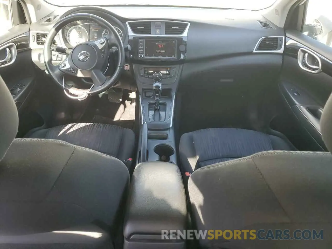 8 fotografías del automóvil dañado 3N1AB7AP5KL612660 NISSAN SENTRA 2019