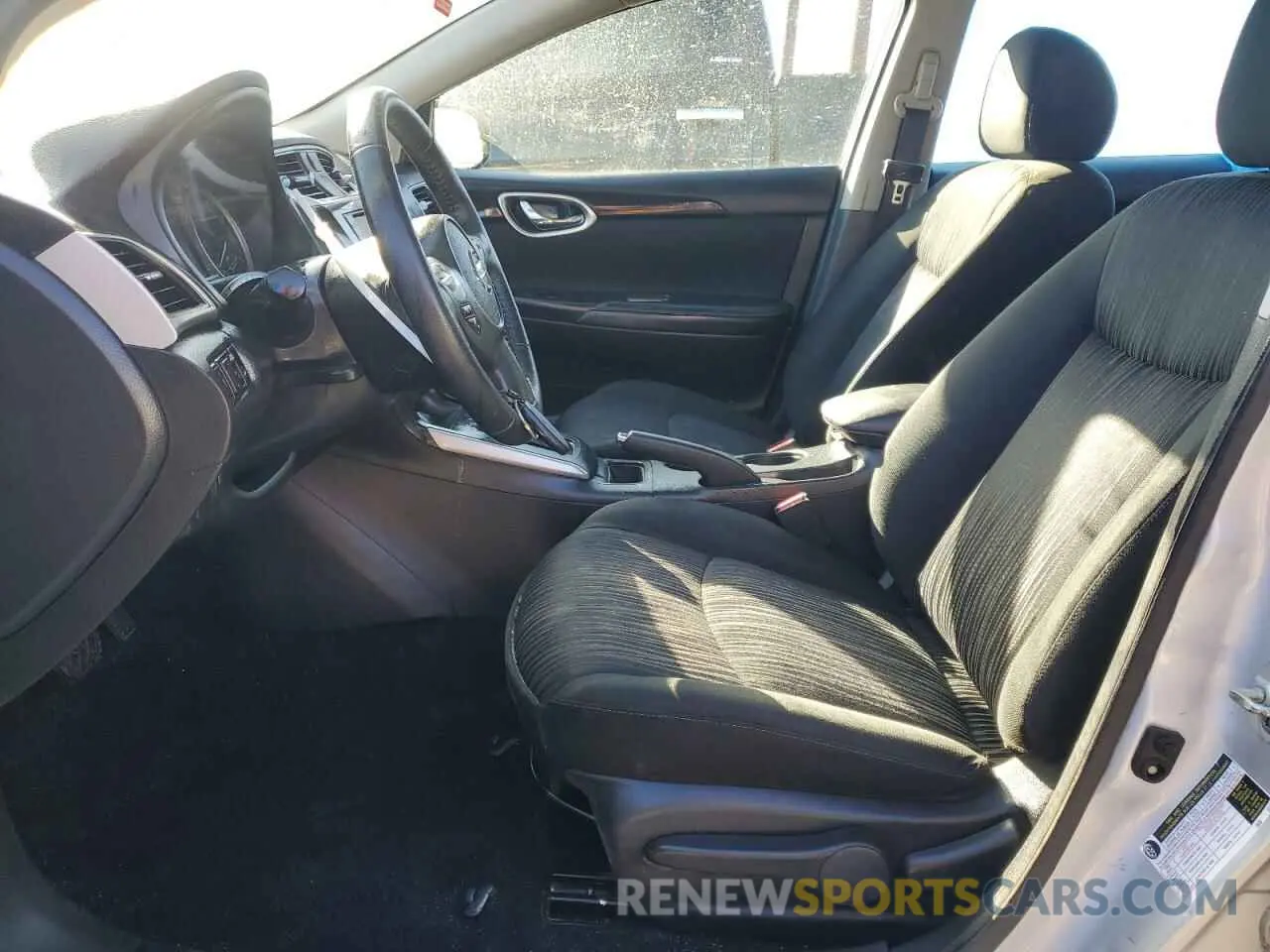 7 fotografías del automóvil dañado 3N1AB7AP5KL624291 NISSAN SENTRA 2019