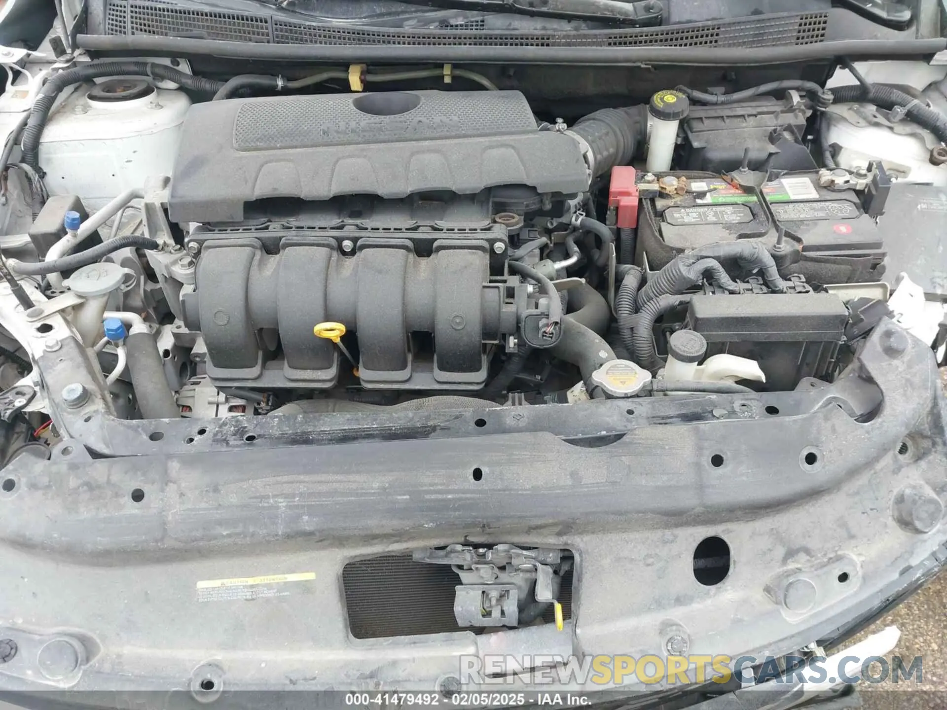 10 fotografías del automóvil dañado 3N1AB7AP5KY203223 NISSAN SENTRA 2019
