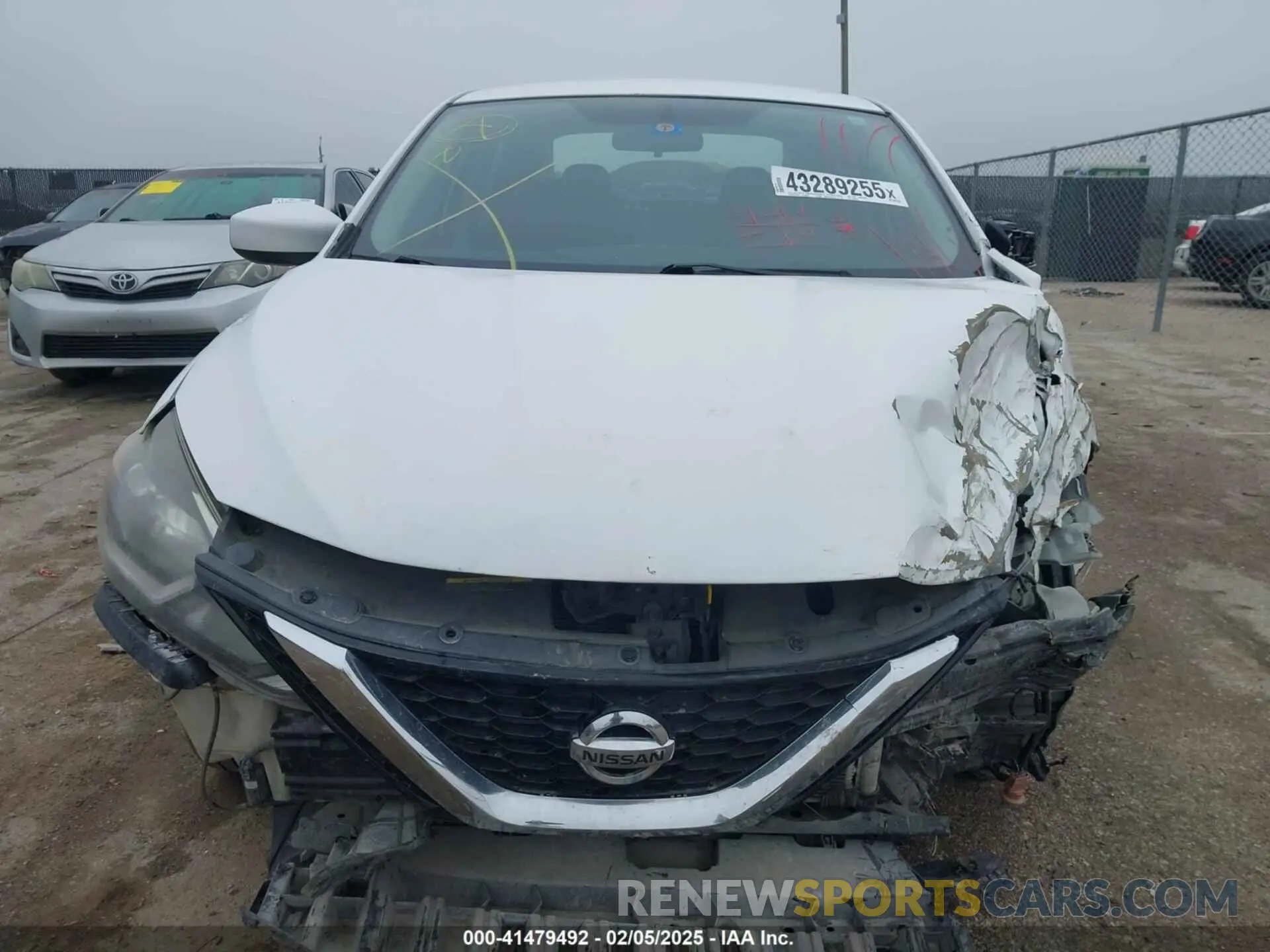 12 fotografías del automóvil dañado 3N1AB7AP5KY203223 NISSAN SENTRA 2019