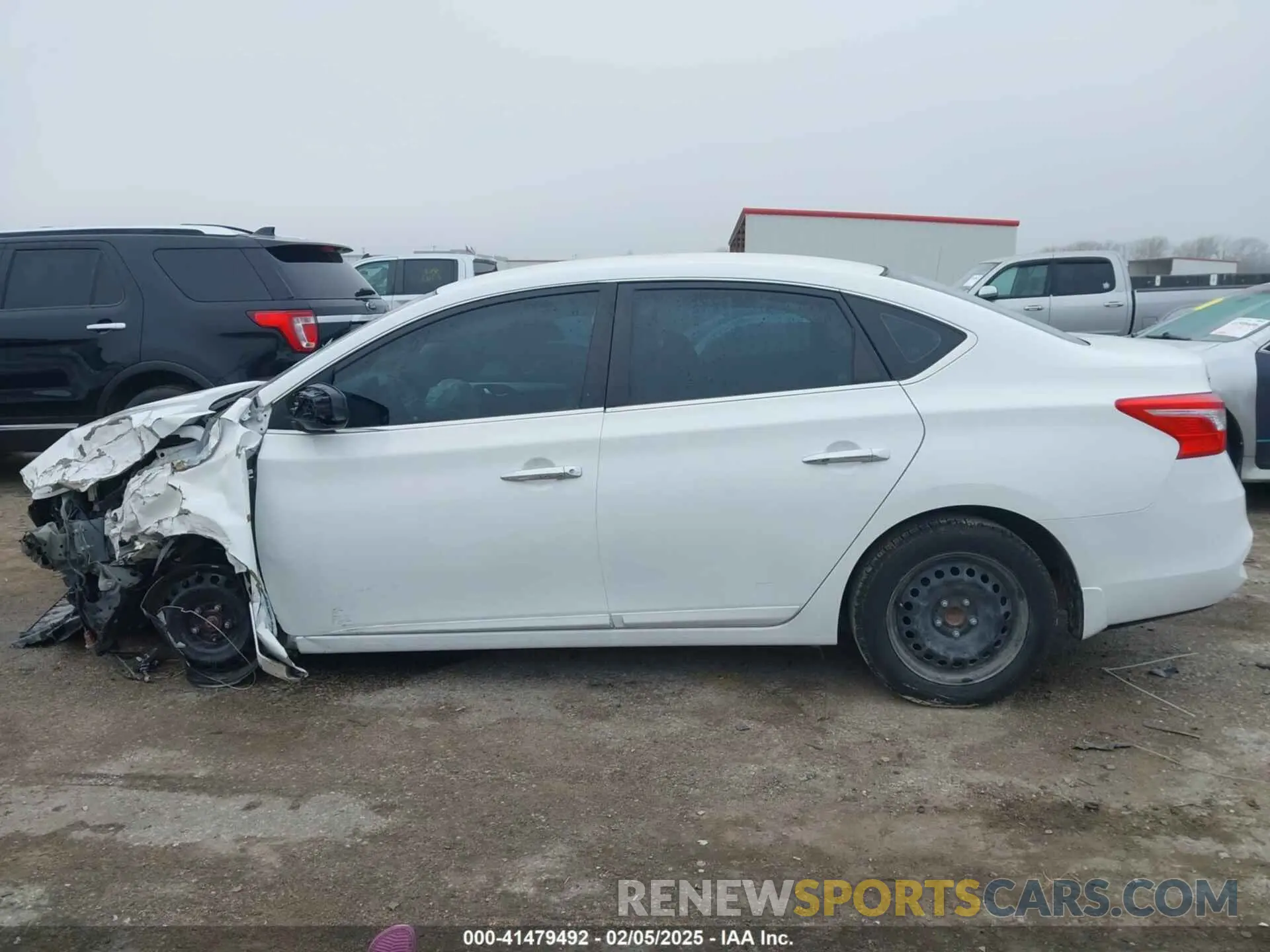14 fotografías del automóvil dañado 3N1AB7AP5KY203223 NISSAN SENTRA 2019