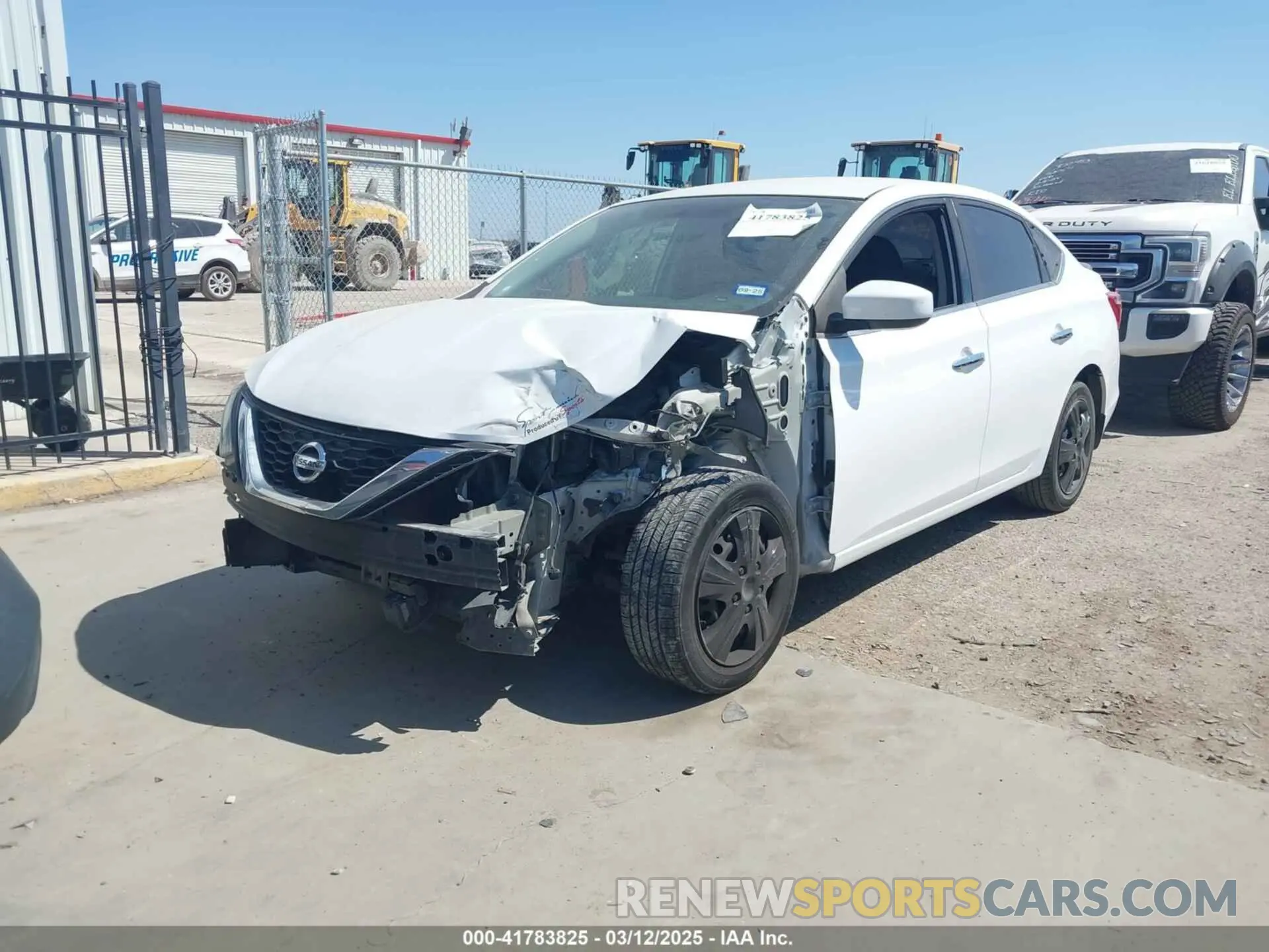2 fotografías del automóvil dañado 3N1AB7AP5KY203397 NISSAN SENTRA 2019