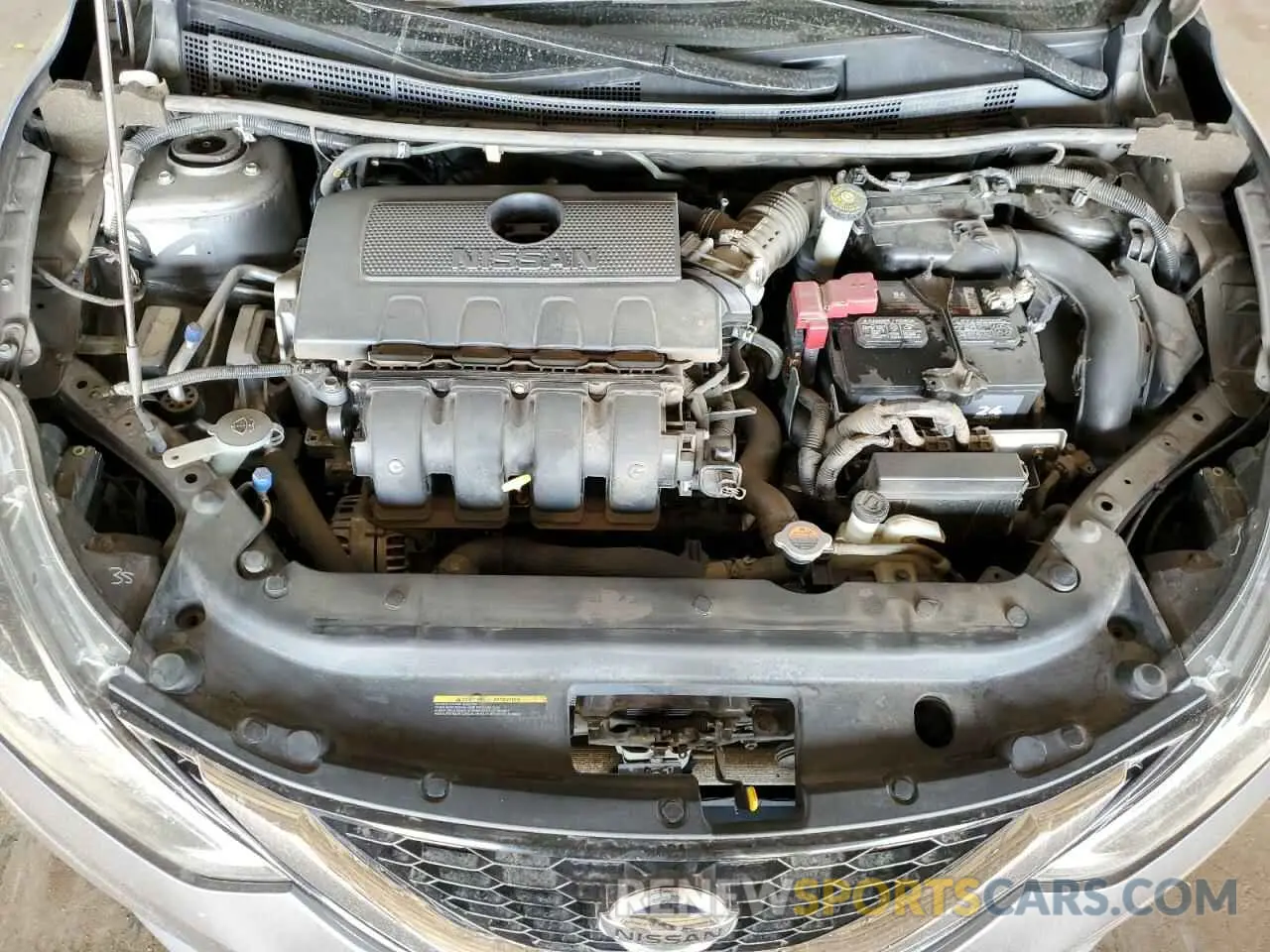 11 fotografías del automóvil dañado 3N1AB7AP5KY211998 NISSAN SENTRA 2019
