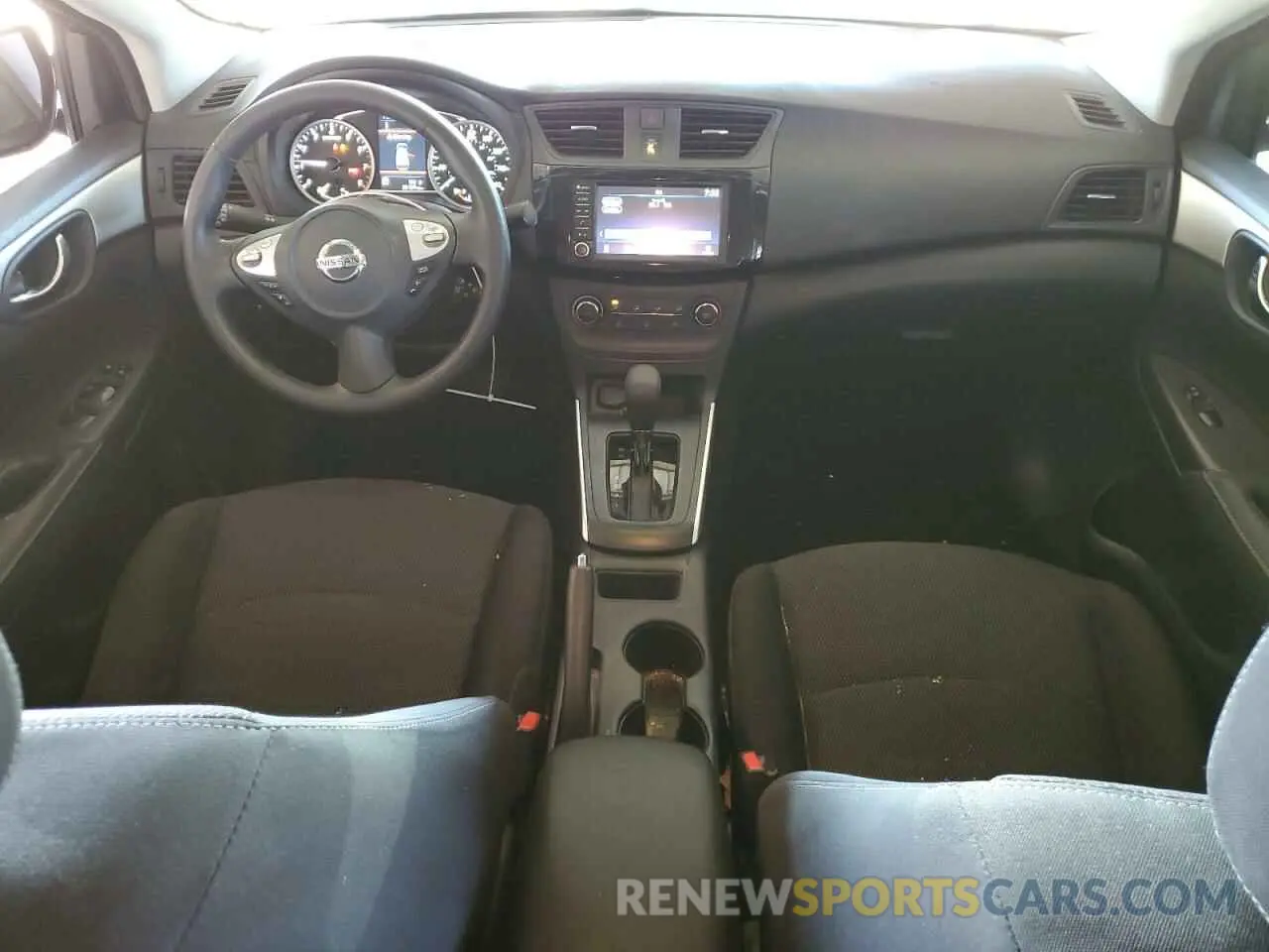 8 fotografías del automóvil dañado 3N1AB7AP5KY211998 NISSAN SENTRA 2019