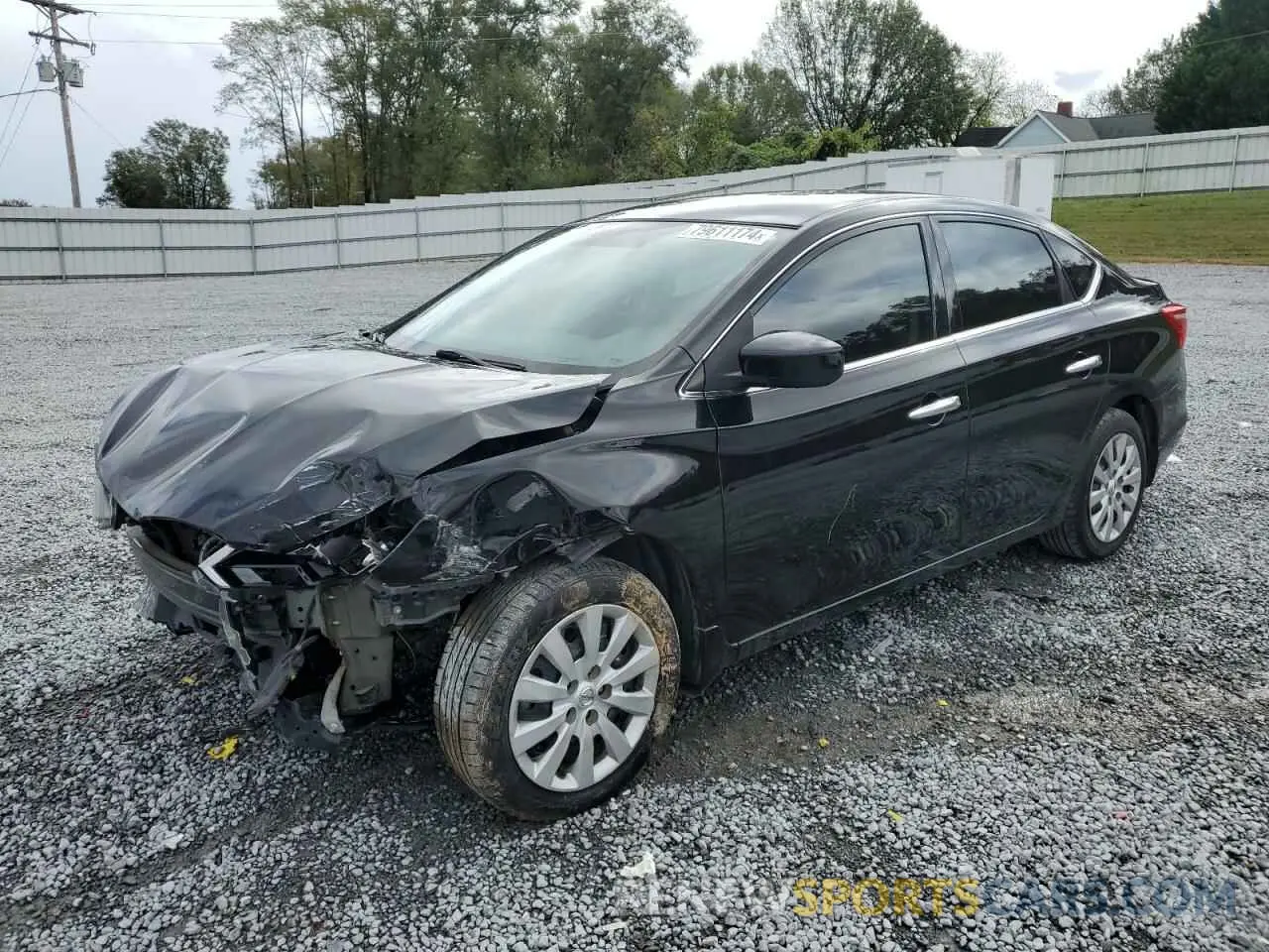 1 fotografías del automóvil dañado 3N1AB7AP5KY213167 NISSAN SENTRA 2019