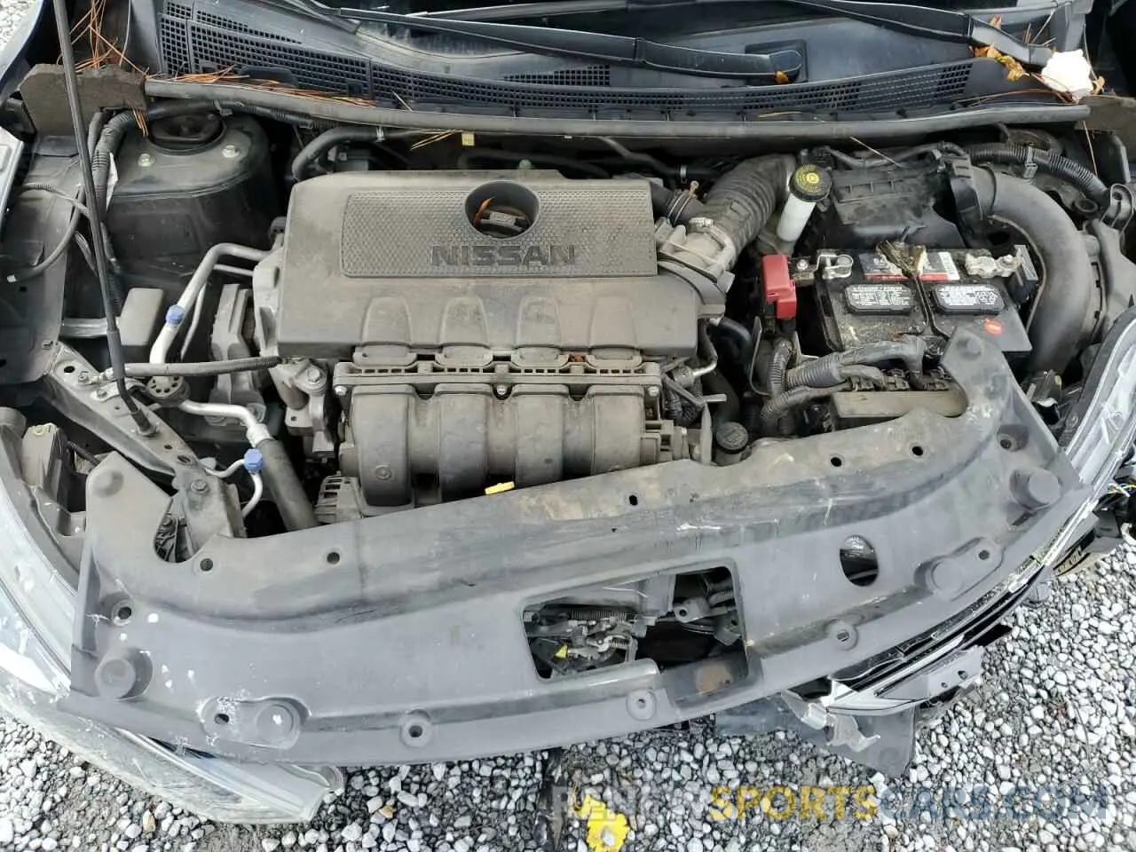 12 fotografías del automóvil dañado 3N1AB7AP5KY213167 NISSAN SENTRA 2019