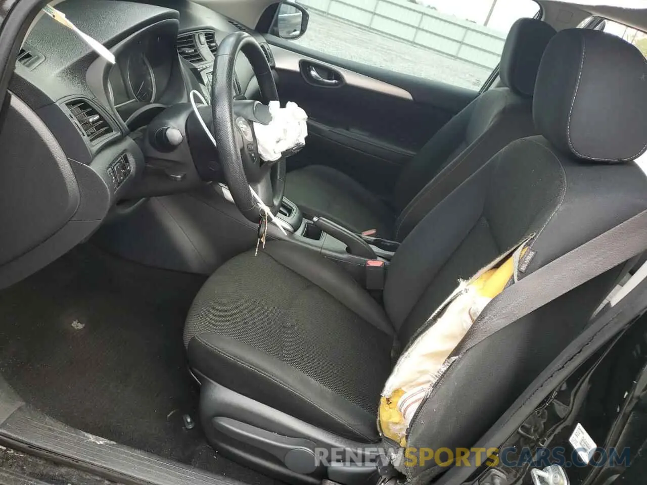 7 fotografías del automóvil dañado 3N1AB7AP5KY213167 NISSAN SENTRA 2019