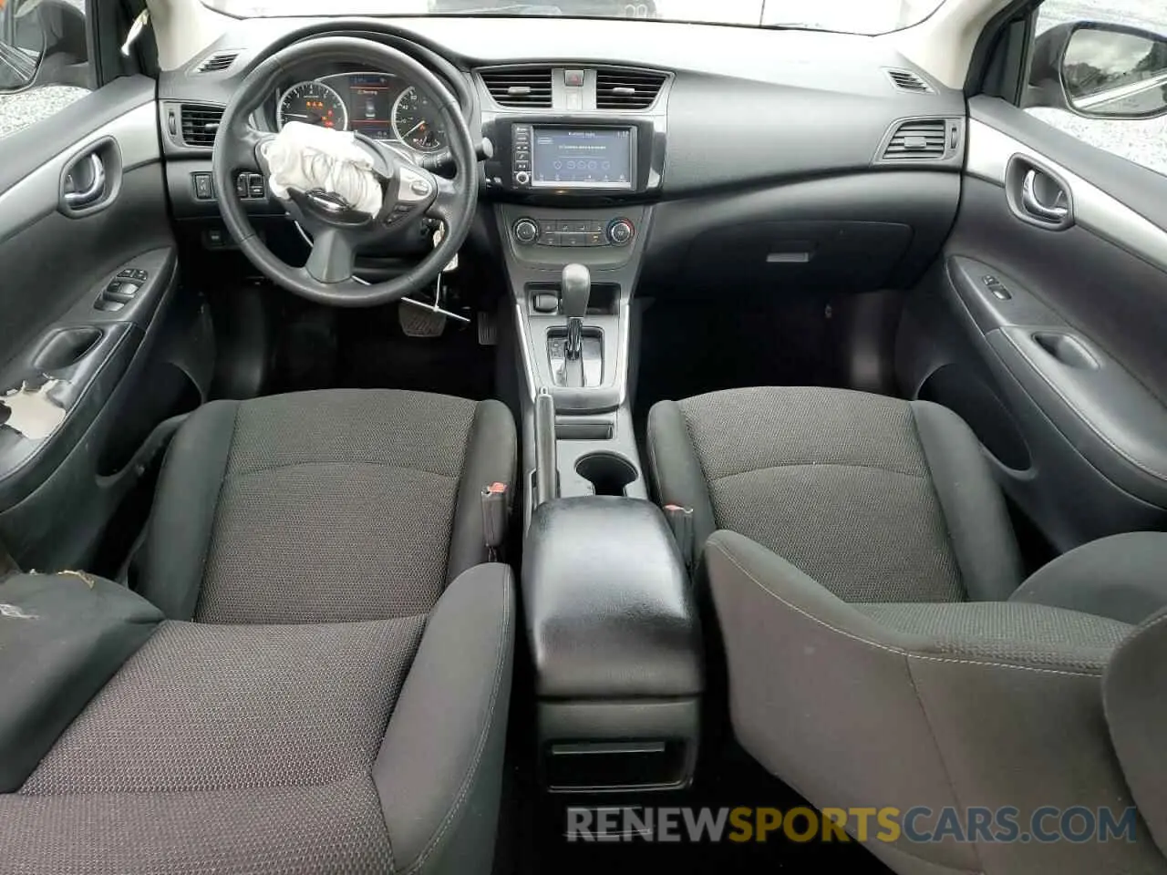 8 fotografías del automóvil dañado 3N1AB7AP5KY213167 NISSAN SENTRA 2019