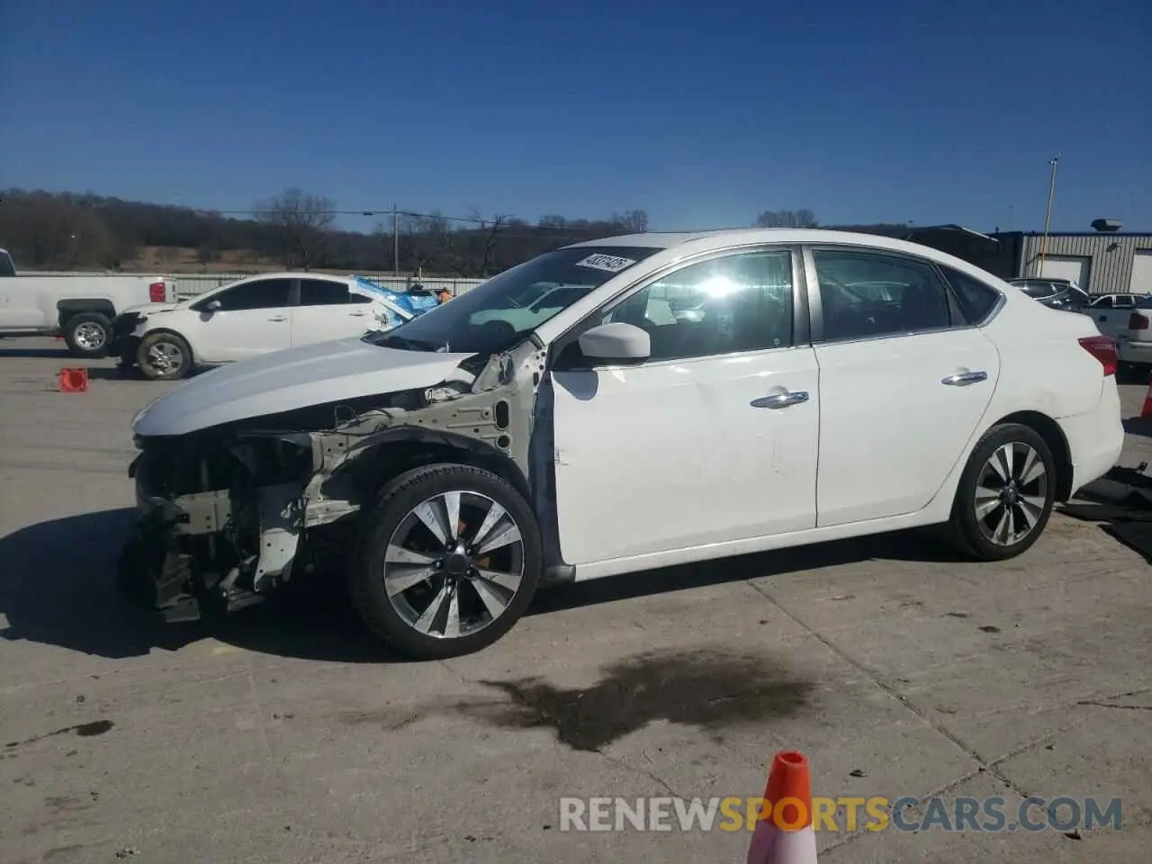 1 fotografías del automóvil dañado 3N1AB7AP5KY214173 NISSAN SENTRA 2019