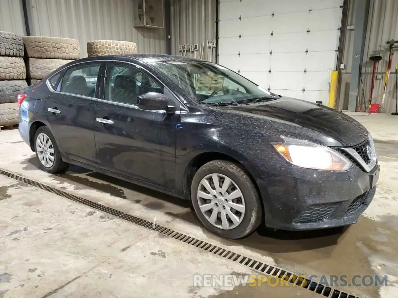 4 fotografías del automóvil dañado 3N1AB7AP5KY219129 NISSAN SENTRA 2019