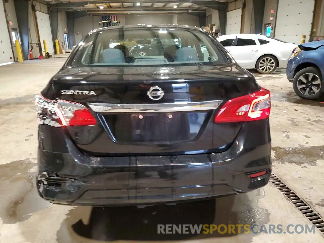 6 fotografías del automóvil dañado 3N1AB7AP5KY219129 NISSAN SENTRA 2019
