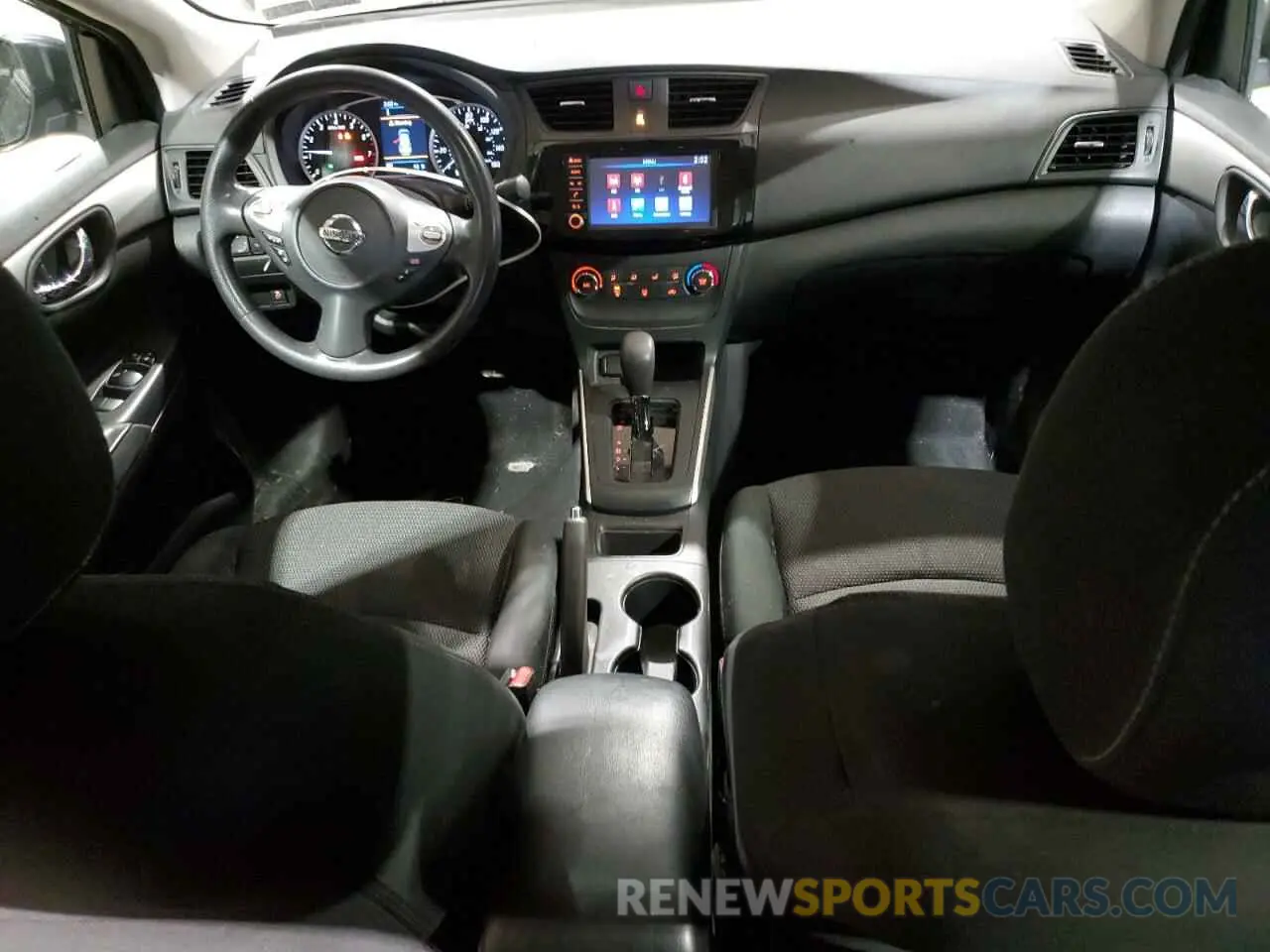 8 fotografías del automóvil dañado 3N1AB7AP5KY219129 NISSAN SENTRA 2019
