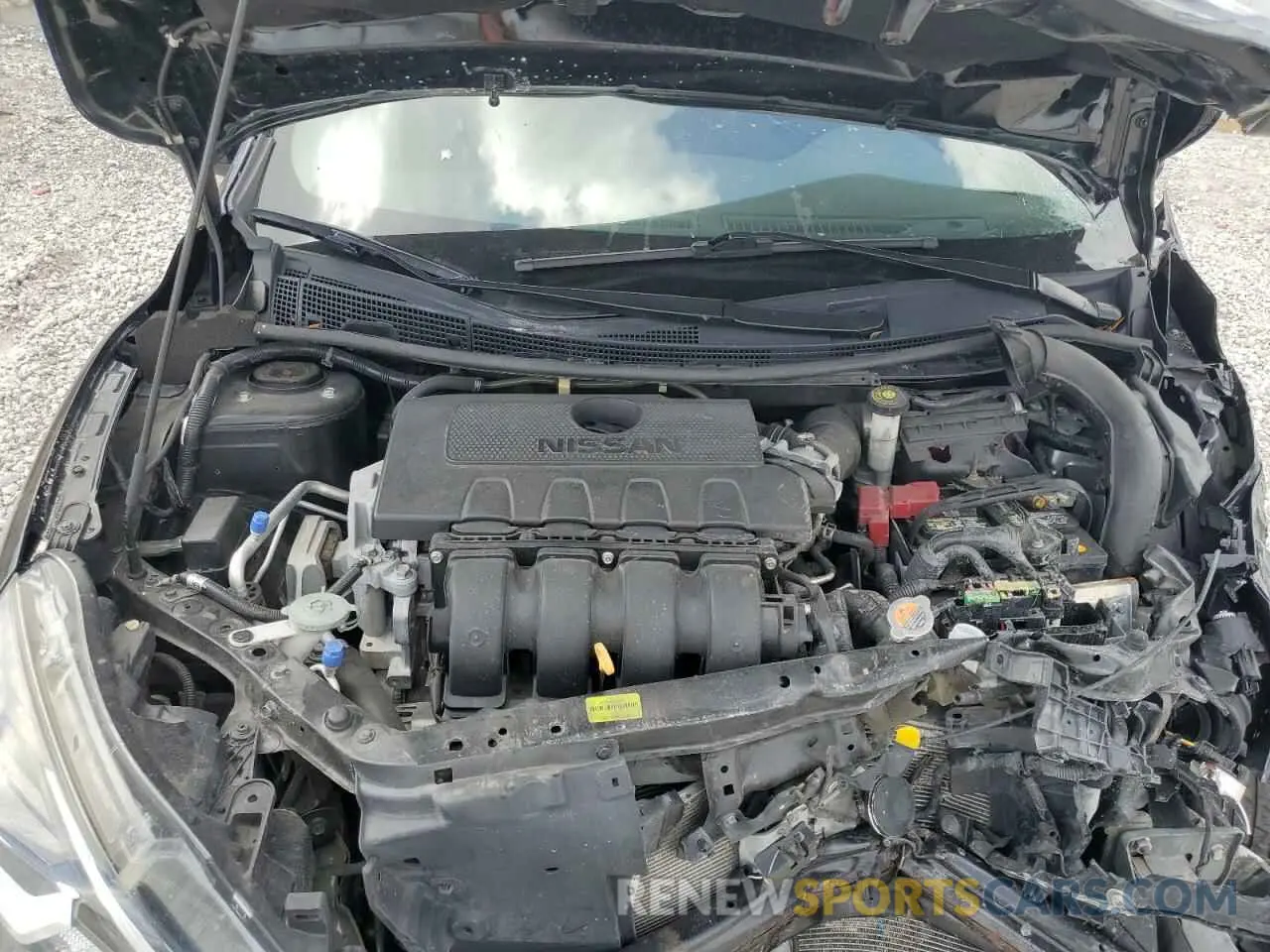 11 fotografías del automóvil dañado 3N1AB7AP5KY221043 NISSAN SENTRA 2019