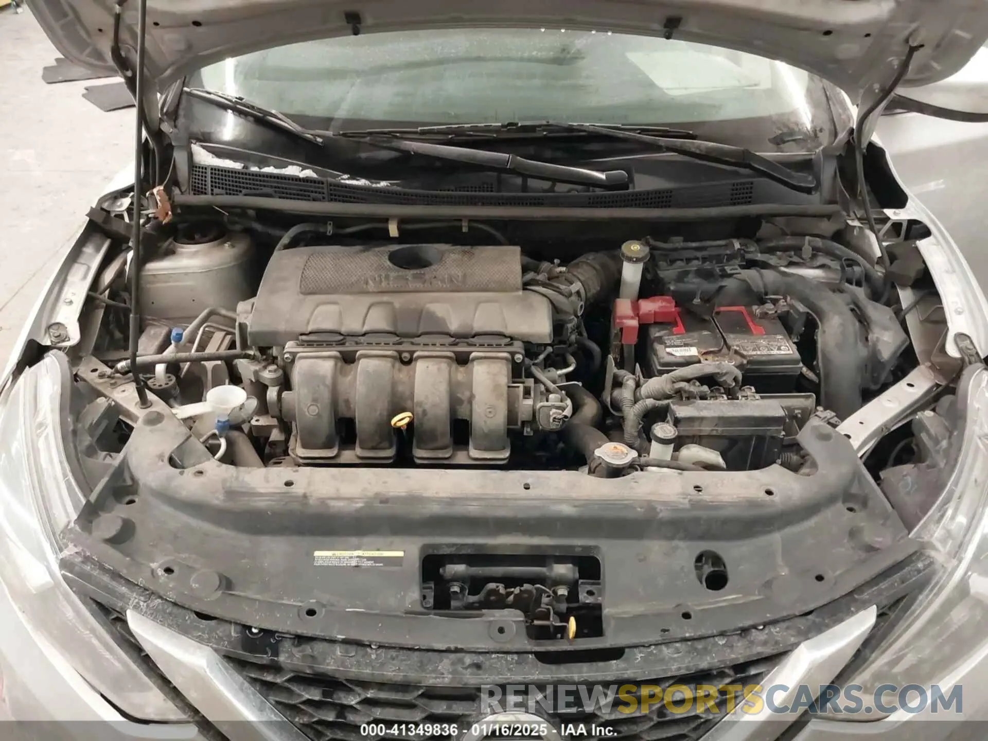 10 fotografías del automóvil dañado 3N1AB7AP5KY256696 NISSAN SENTRA 2019