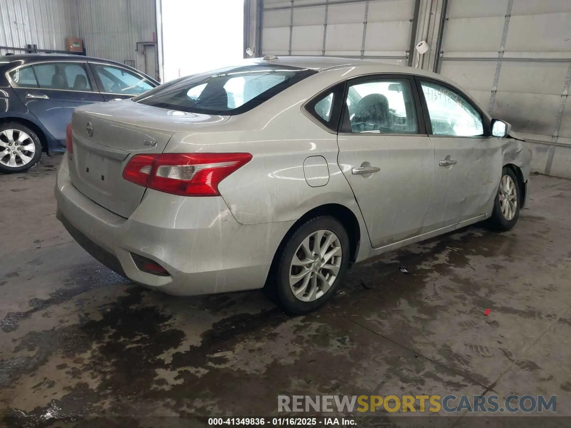 4 fotografías del automóvil dañado 3N1AB7AP5KY256696 NISSAN SENTRA 2019