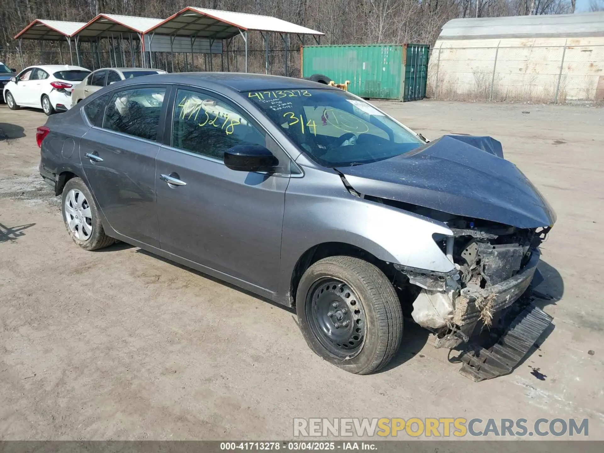 1 fotografías del automóvil dañado 3N1AB7AP5KY258674 NISSAN SENTRA 2019
