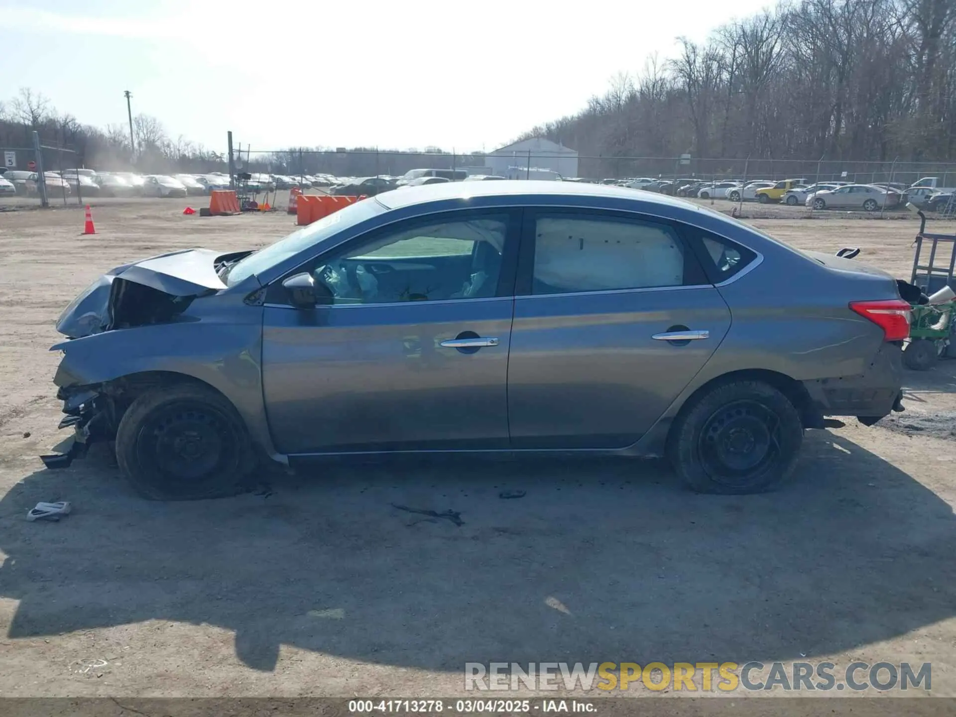 14 fotografías del automóvil dañado 3N1AB7AP5KY258674 NISSAN SENTRA 2019