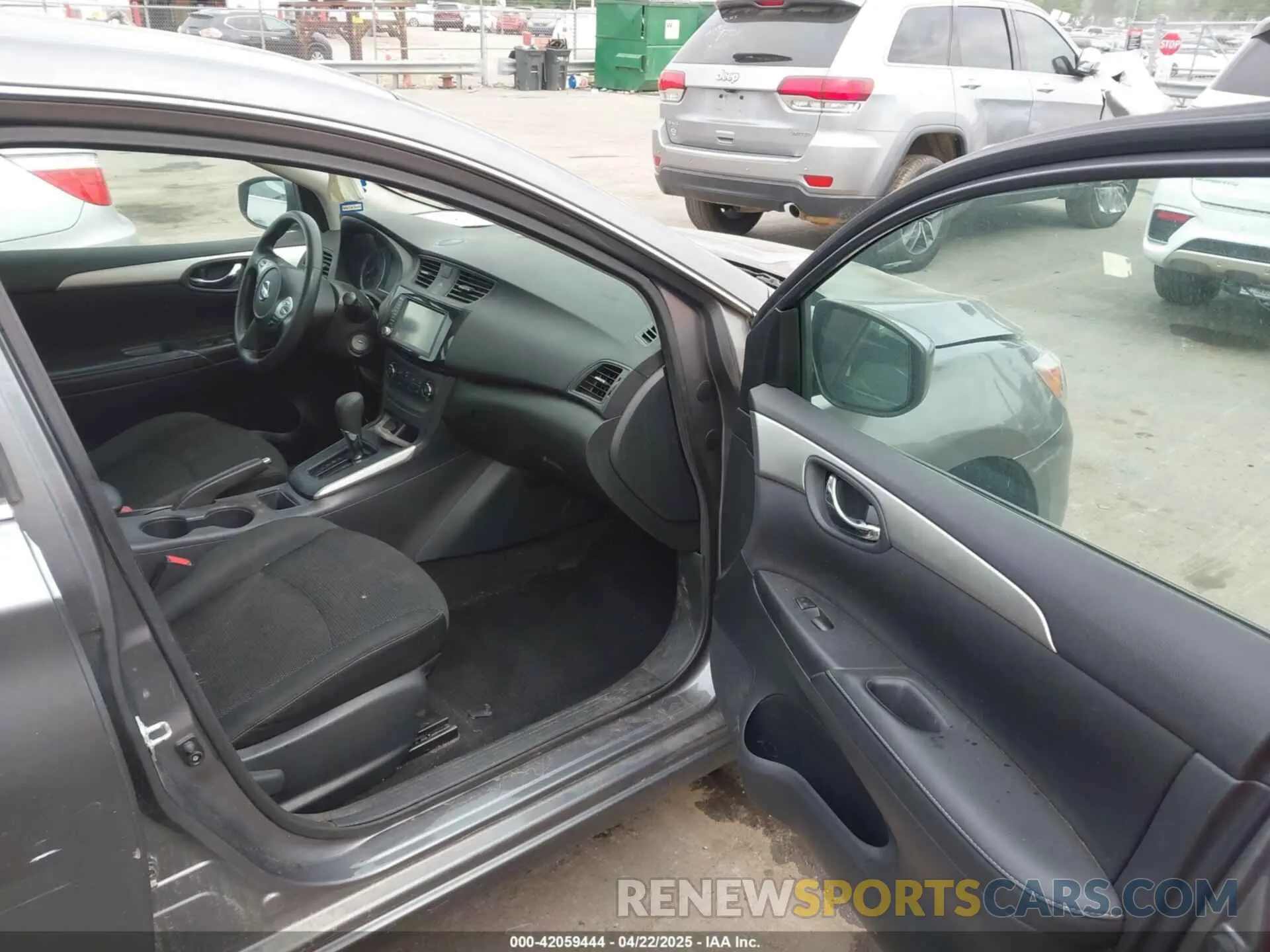 5 fotografías del automóvil dañado 3N1AB7AP5KY259422 NISSAN SENTRA 2019