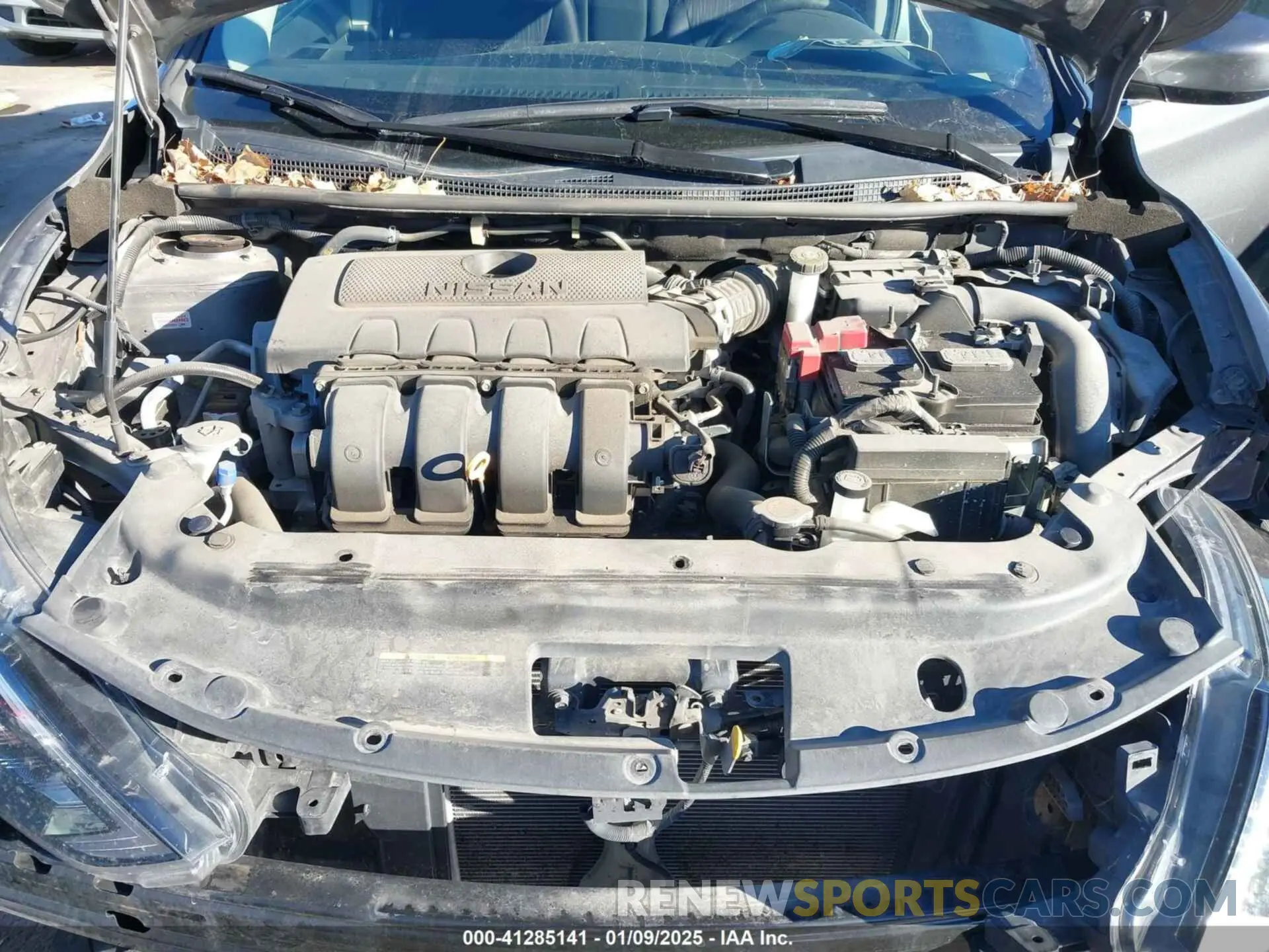 10 fotografías del automóvil dañado 3N1AB7AP5KY259520 NISSAN SENTRA 2019