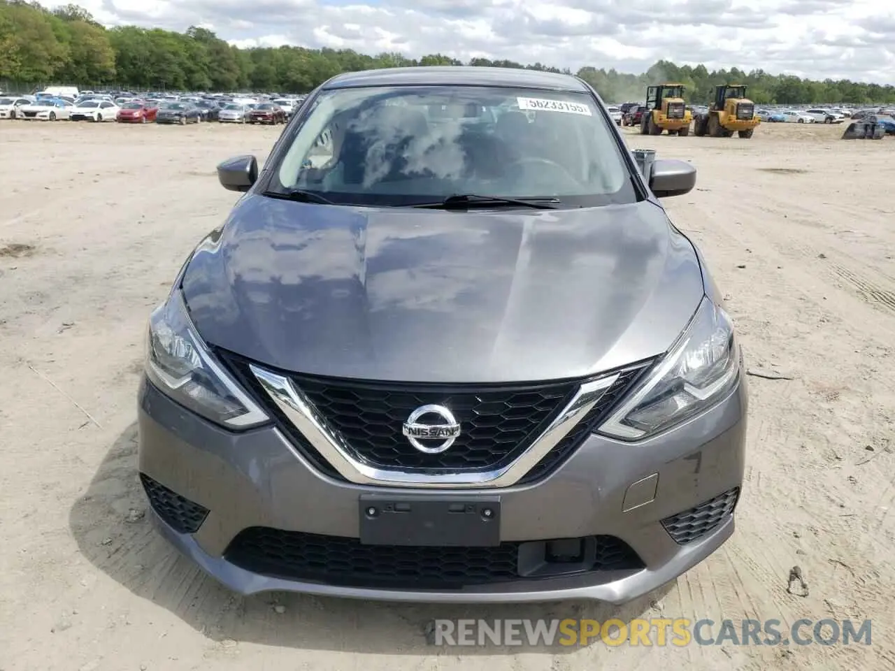 5 fotografías del automóvil dañado 3N1AB7AP5KY260540 NISSAN SENTRA 2019