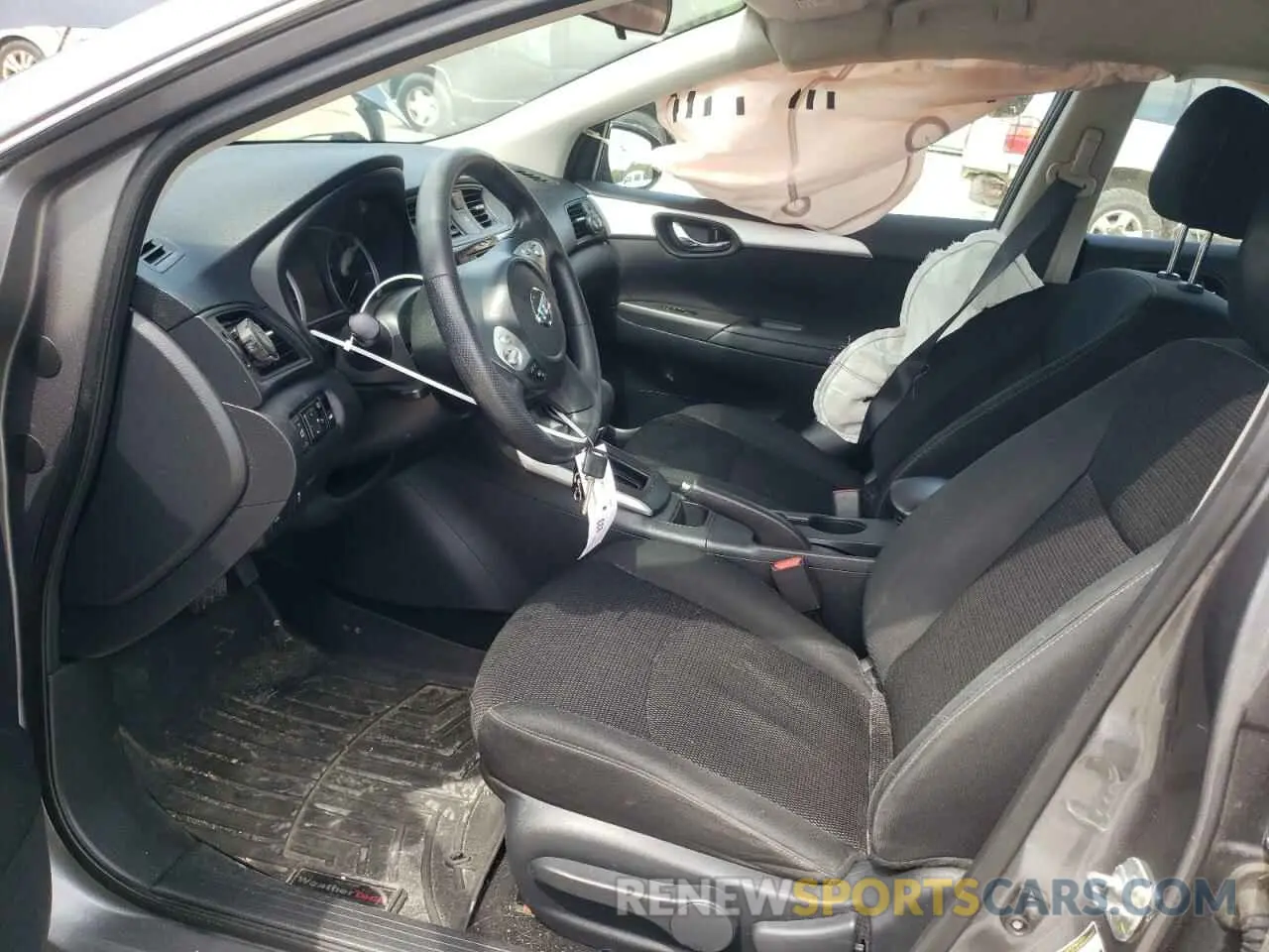 7 fotografías del automóvil dañado 3N1AB7AP5KY260540 NISSAN SENTRA 2019