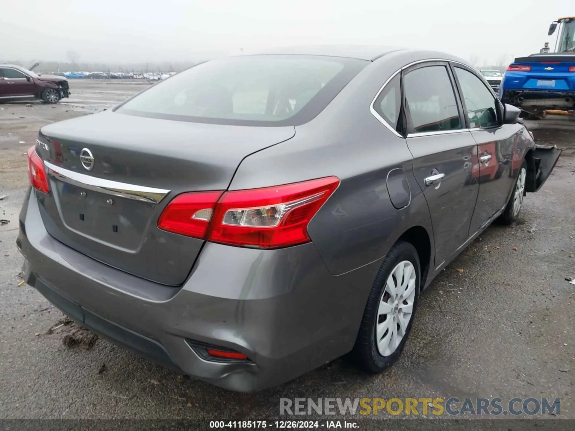 4 fotografías del automóvil dañado 3N1AB7AP5KY262076 NISSAN SENTRA 2019