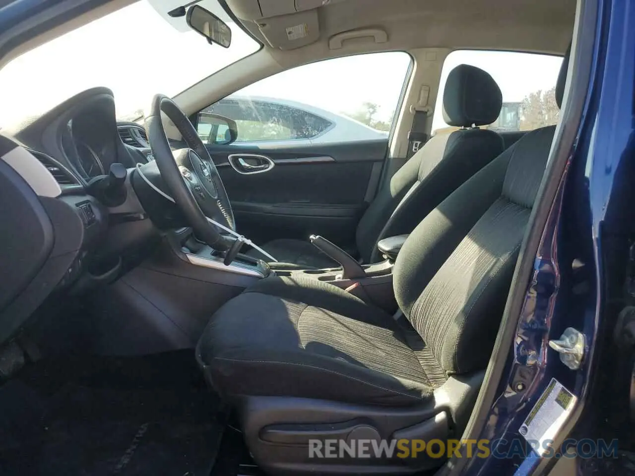 7 fotografías del automóvil dañado 3N1AB7AP5KY289374 NISSAN SENTRA 2019
