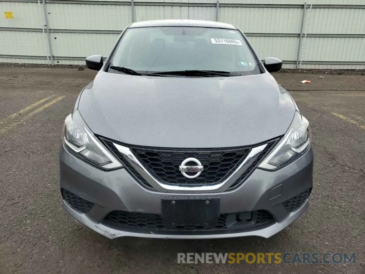 5 fotografías del automóvil dañado 3N1AB7AP5KY289522 NISSAN SENTRA 2019