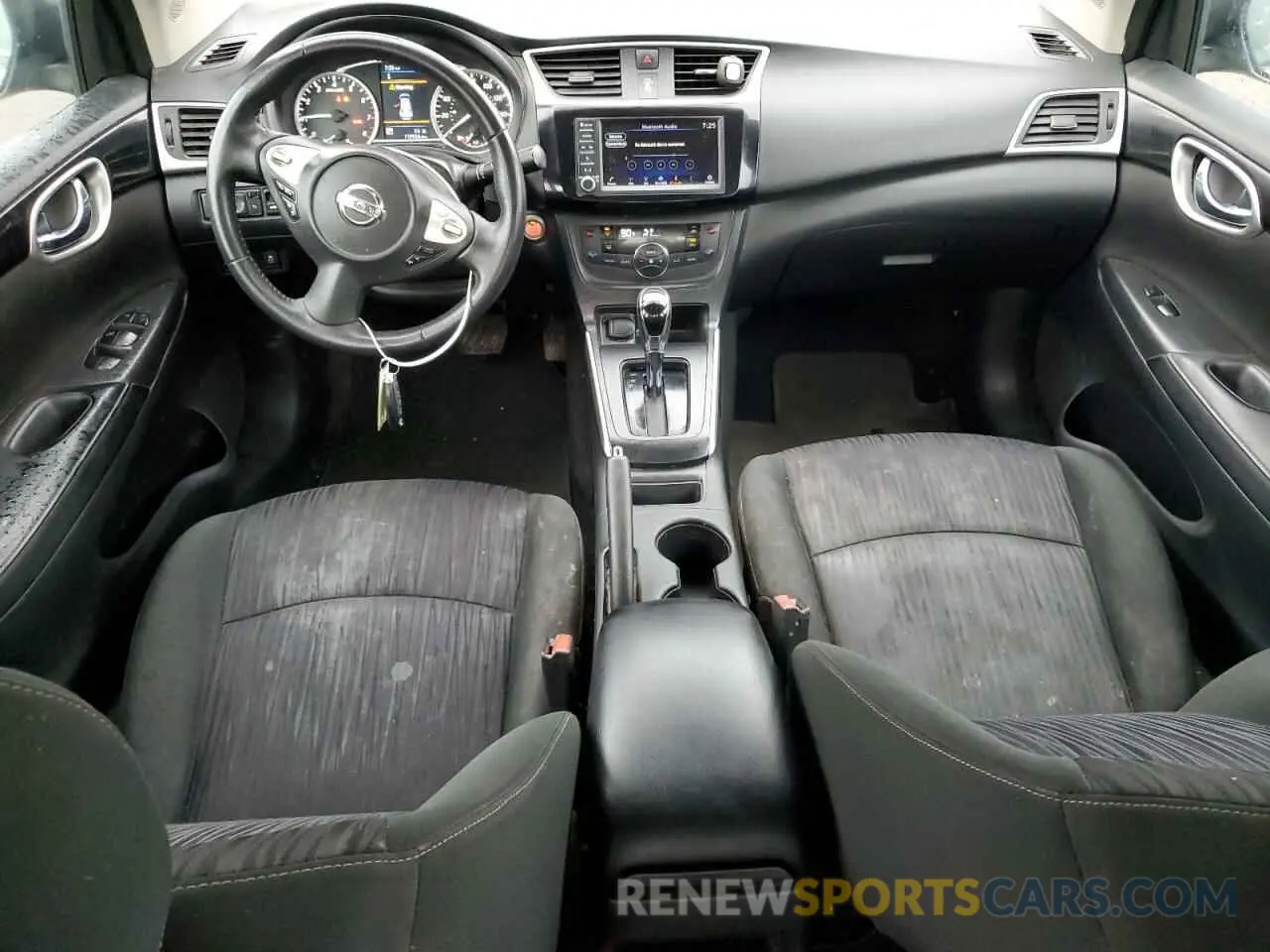 8 fotografías del automóvil dañado 3N1AB7AP5KY289522 NISSAN SENTRA 2019