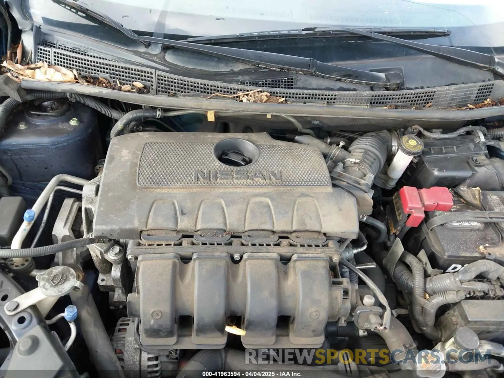 10 fotografías del automóvil dañado 3N1AB7AP5KY302334 NISSAN SENTRA 2019